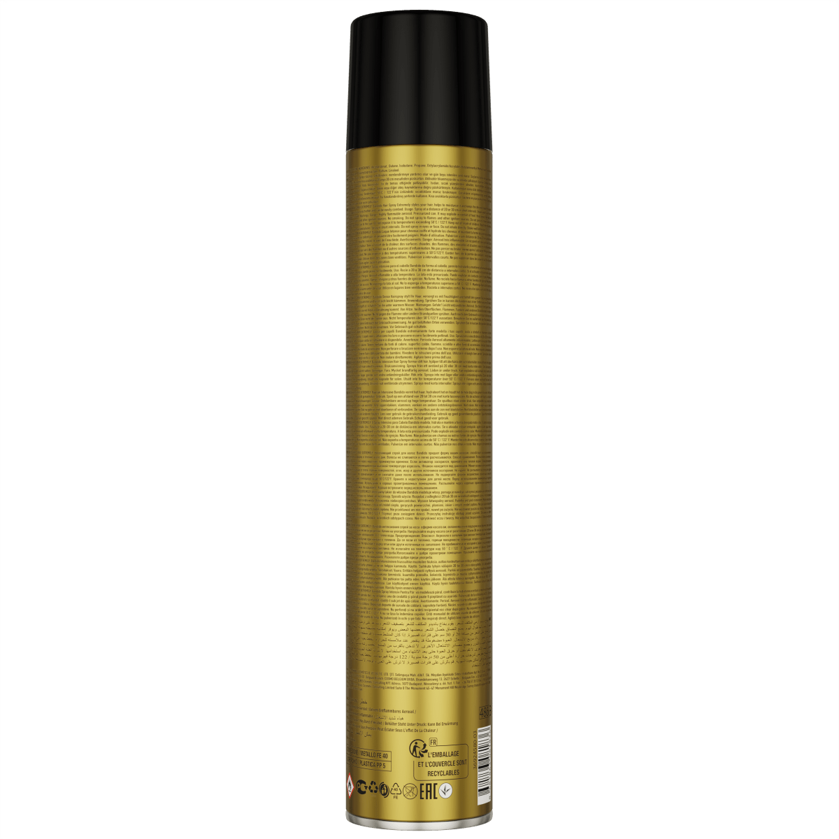 Bandido Hair Spray Extra Volume 400ml Gold Haarspray Herren - AZURUM
