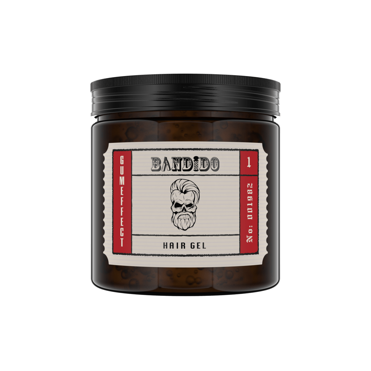 Bandido Hair Styling Gel Men 500ml 01 Gum Effect - AZURUM