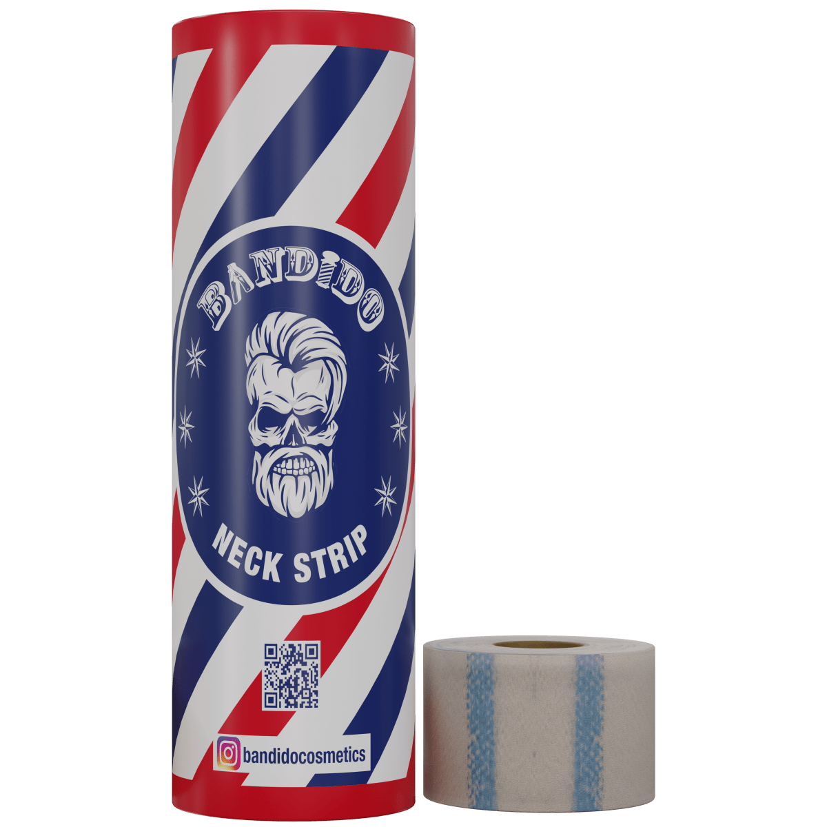 Bandido Halsschutzkrause 1 Stange mit 5 Rollen a 100 Stück - AZURUM