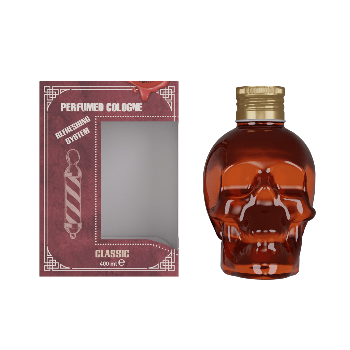 Bandido Perfumed Cologne Classic 400ml Splash | Herren After - Shave - AZURUM