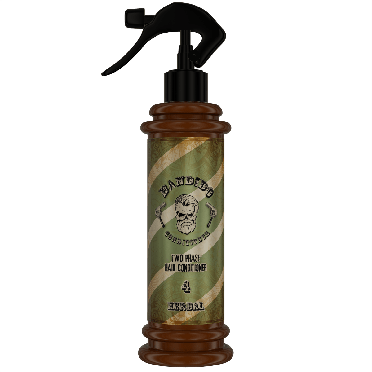 Bandido Two Phase Hair Conditioner 350ml, 2 - Phasen - Spülung für trockenes Haar (HERBAL) - AZURUM