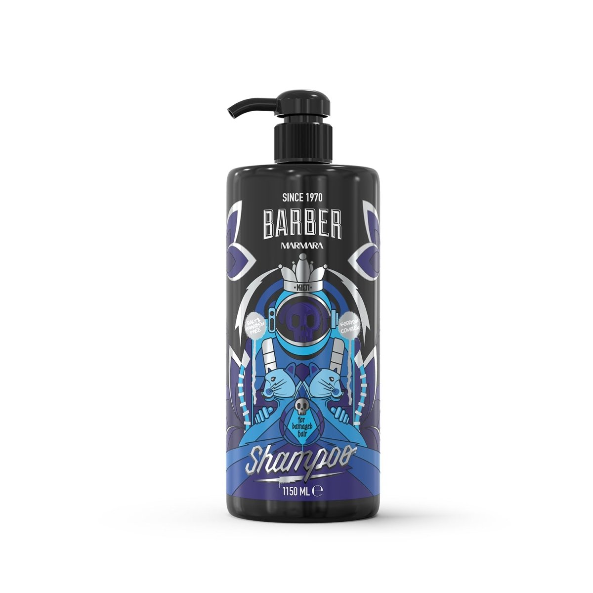 BARBER SHAMPOO 1150 ML KERATIN - AZURUM