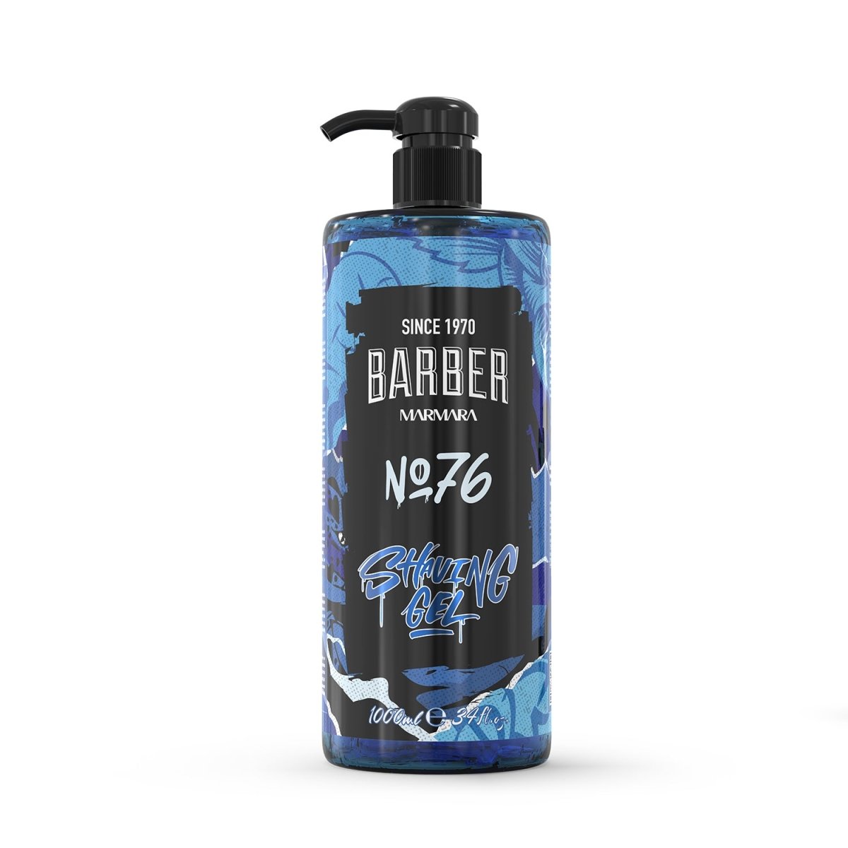 BARBER SHAVING GEL 1000 ML NO. 76 - AZURUM