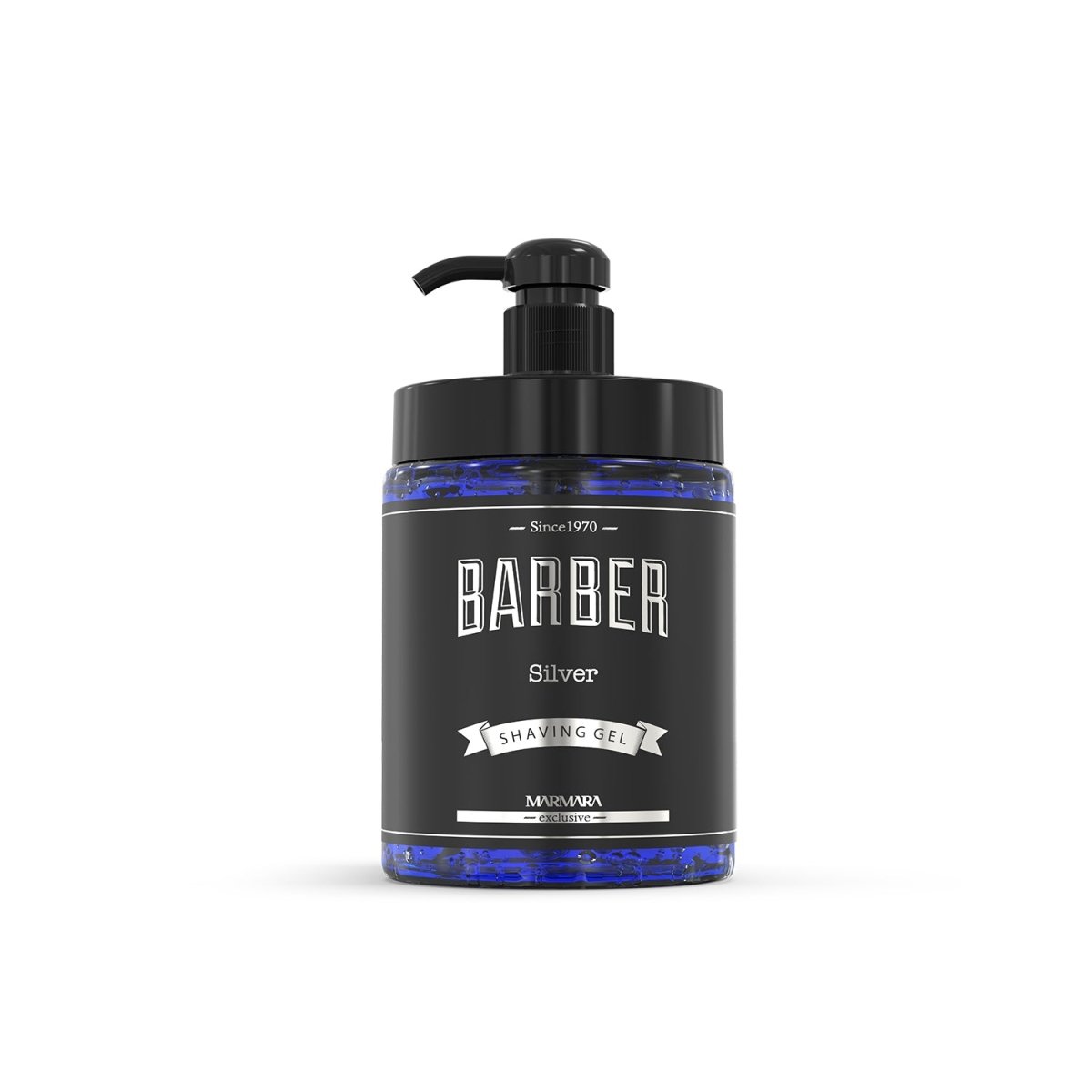 BARBER SHAVING GEL SILVER 1000 ML - AZURUM