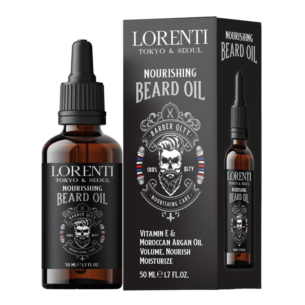 LORENTI TOKYO & SEOUL Argan Beard Oil 50ml - AZURUM