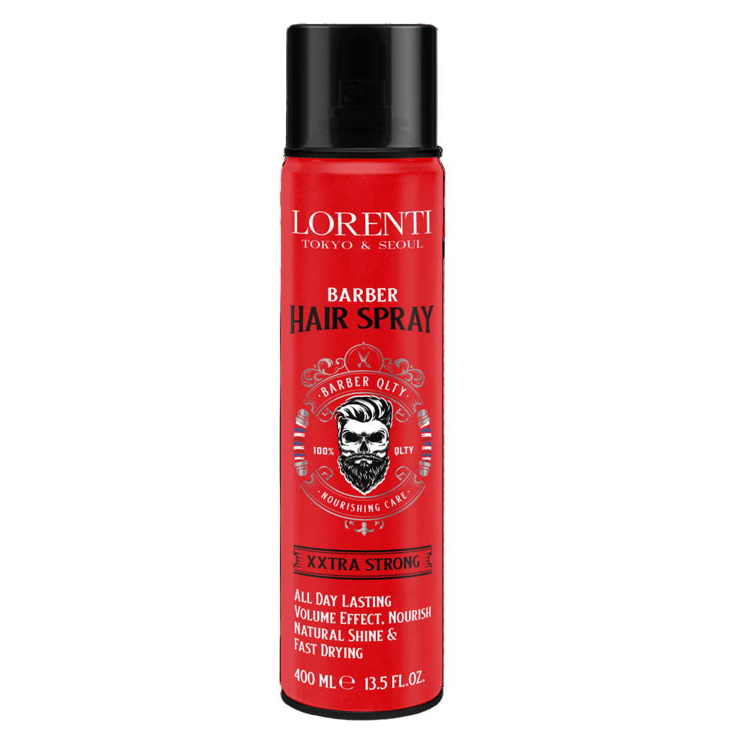 LORENTI TOKYO & SEOUL Barber Hair Spray Xxtra Strong 400ml - AZURUM