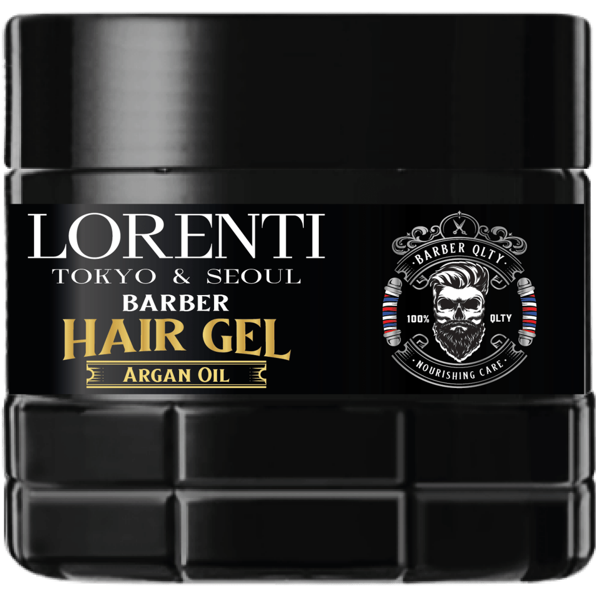 LORENTI TOKYO & SEOUL Barber Hair Styling Gel ARGAN OIL 500ml - AZURUM