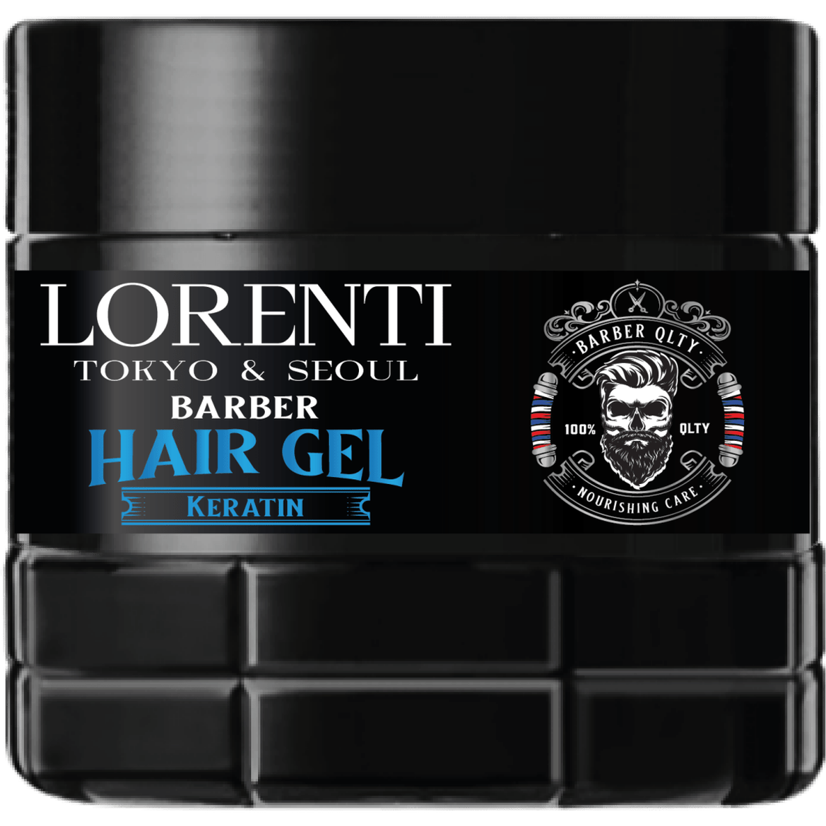 LORENTI TOKYO & SEOUL Barber Hair Styling Gel KERATIN 500ml - AZURUM
