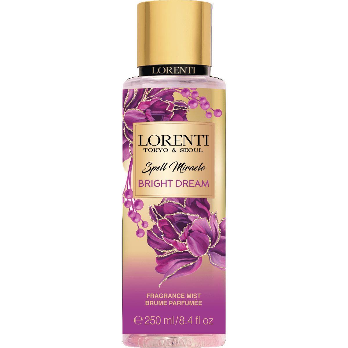 LORENTI TOKYO & SEOUL Body Mist Spray 250 ml Bright Dream - AZURUM