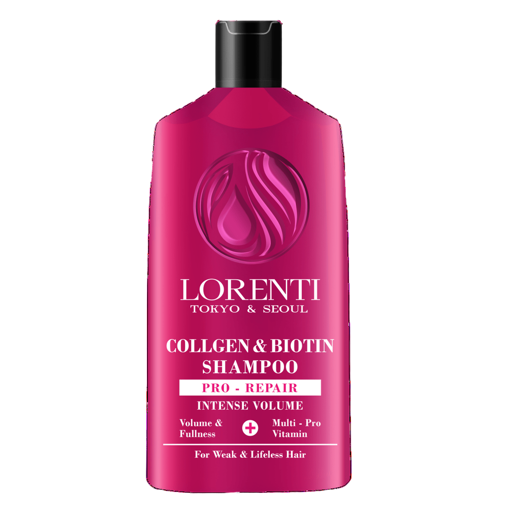 LORENTI TOKYO & SEOUL Collagen & Biotin Shampoo 630ml - AZURUM