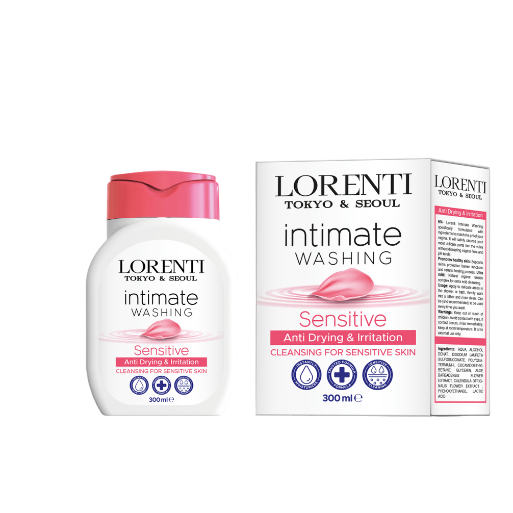 LORENTI TOKYO & SEOUL Intimate Washing Sensitiv 300ml Damen - AZURUM