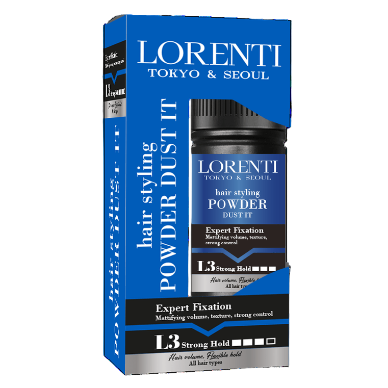 LORENTI TOKYO & SEOUL Powder Wax L3 Starker Halt 20gr - AZURUM