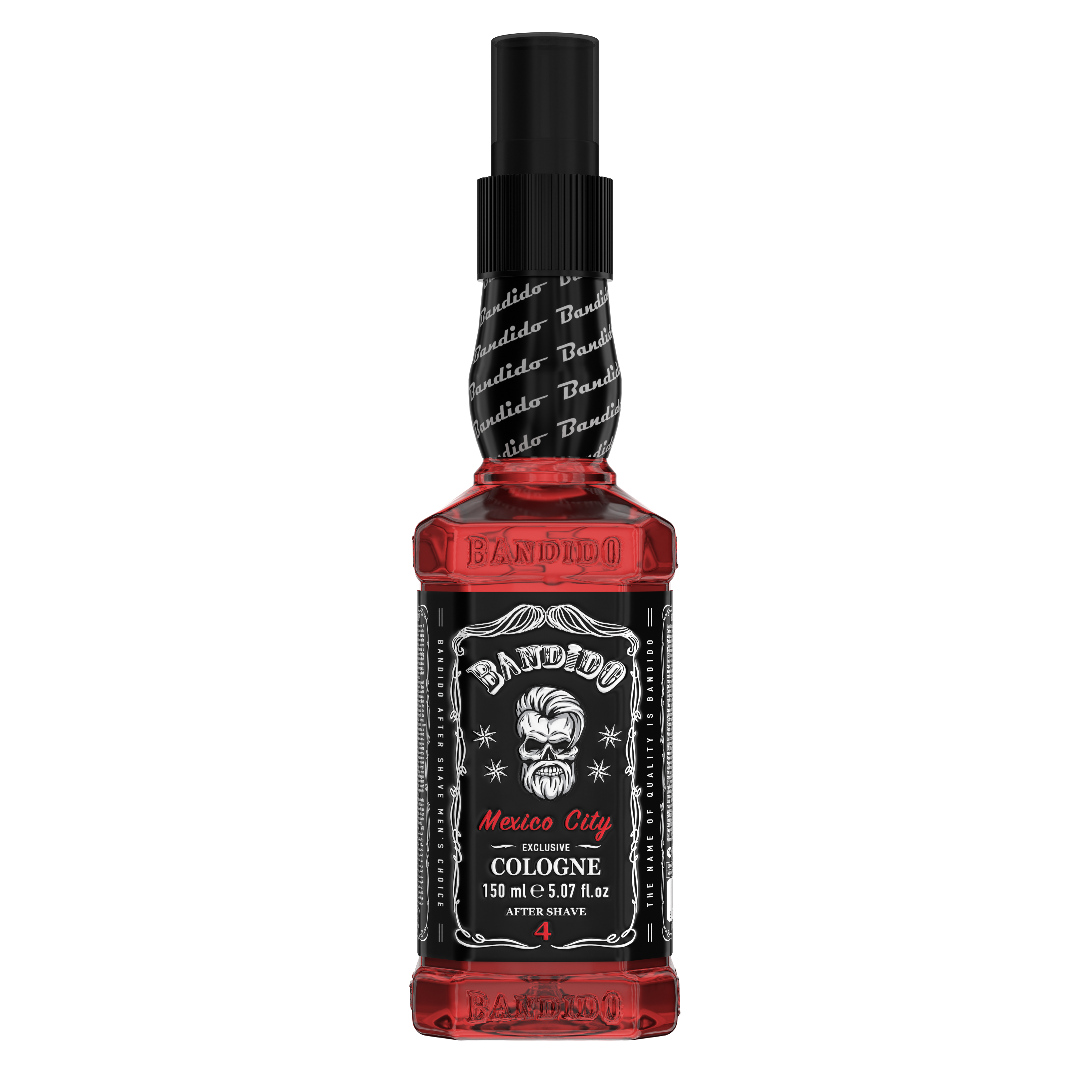 Bandido Eau de Cologne Herren, After Shave Lasvegas, Moscow, Mexico City, Sicilia, Berlin, Sydney, Lemon 150ML