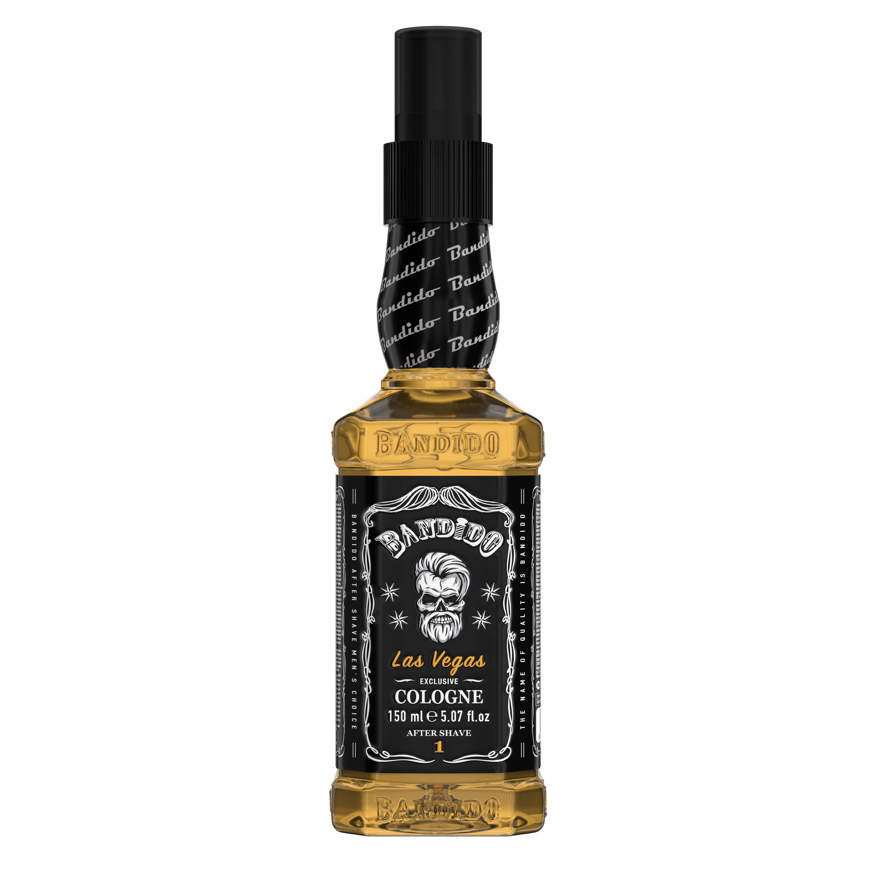 Bandido Eau de Cologne Herren, After Shave Lasvegas, Moscow, Mexico City, Sicilia, Berlin, Sydney, Lemon 150ML