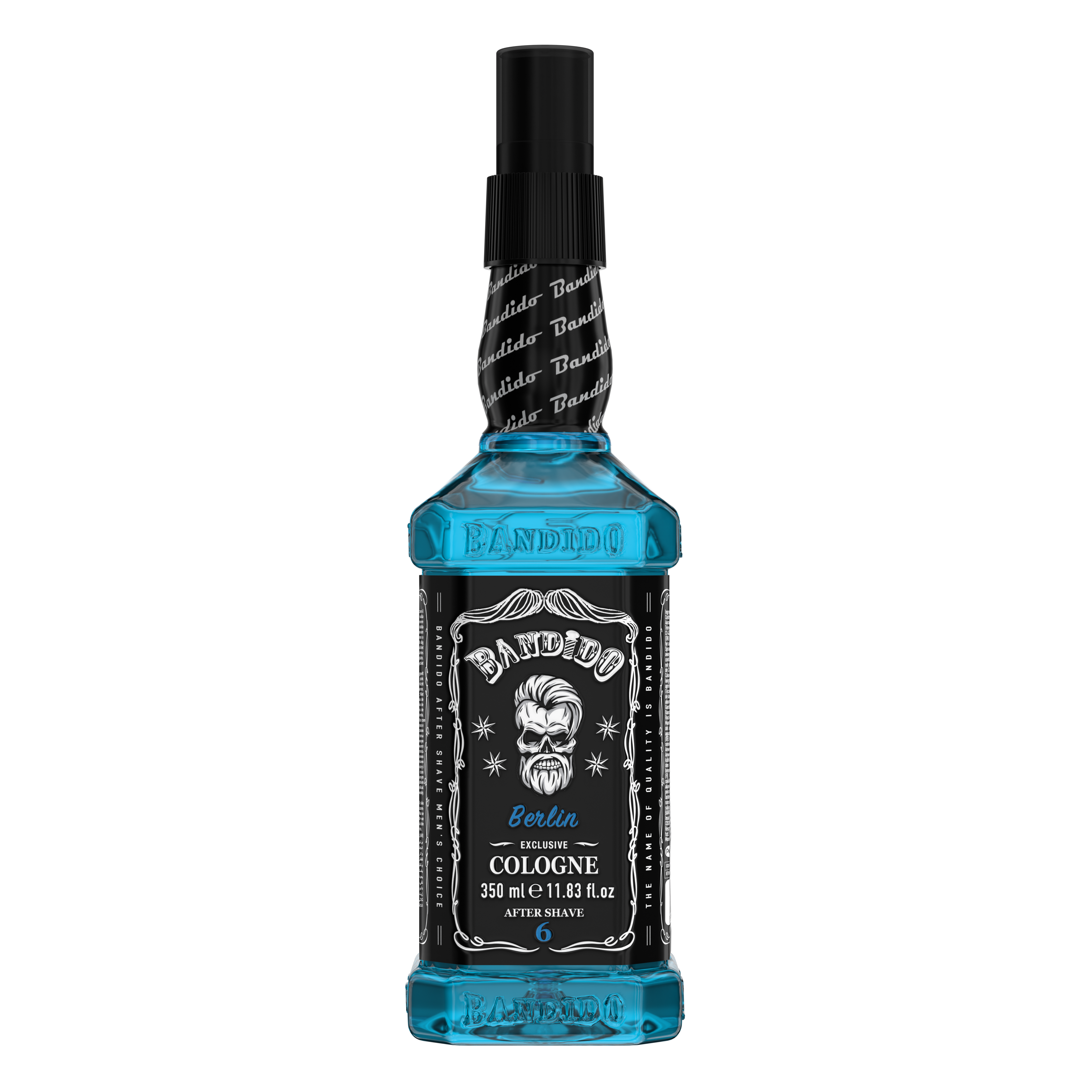 Bandido Eau de Cologne Herren, After Shave Lasvegas, Moscow, Mexico City, Sicilia, Berlin, Sydney, Lemon 350ML