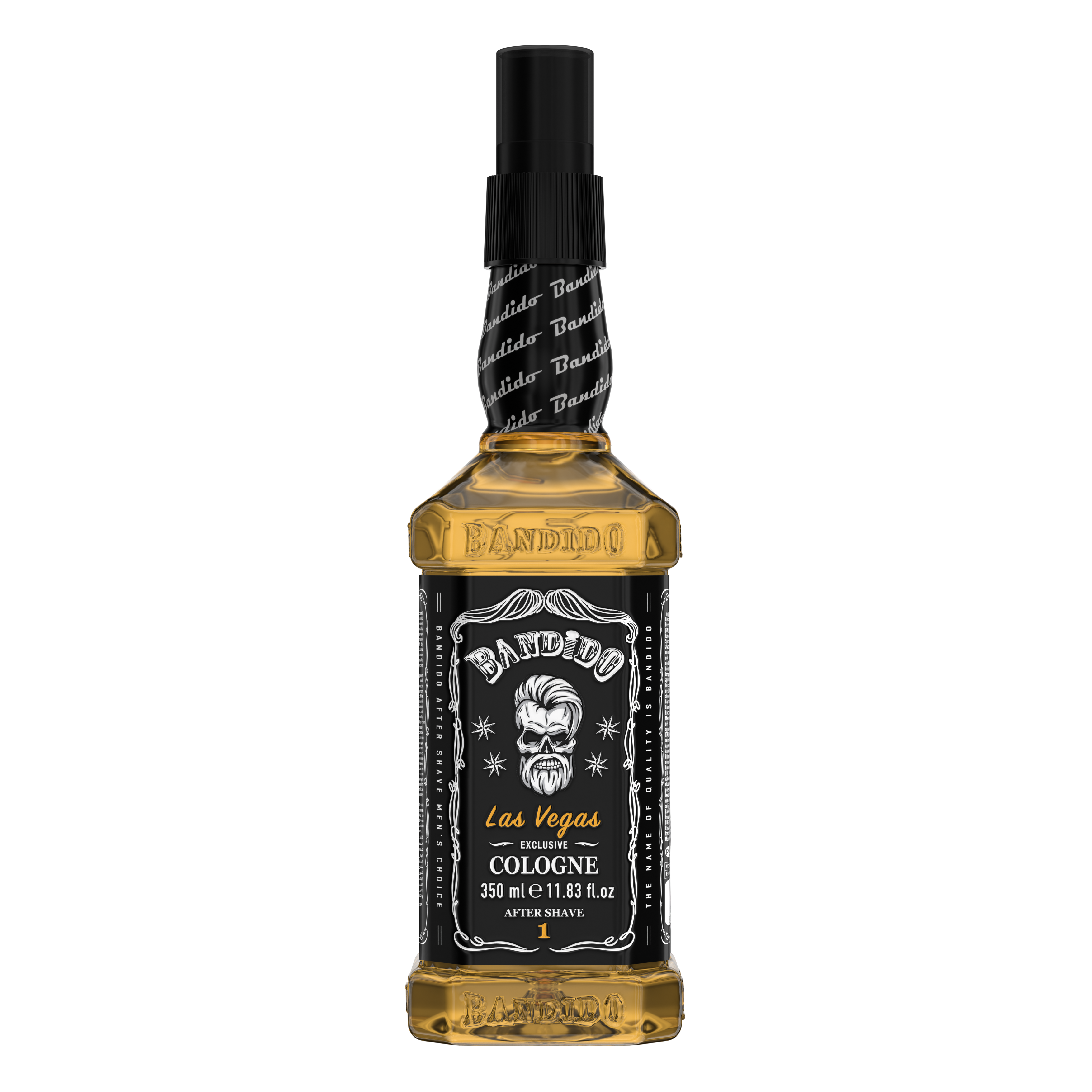 Bandido Eau de Cologne Herren, After Shave Lasvegas, Moscow, Mexico City, Sicilia, Berlin, Sydney, Lemon 350ML