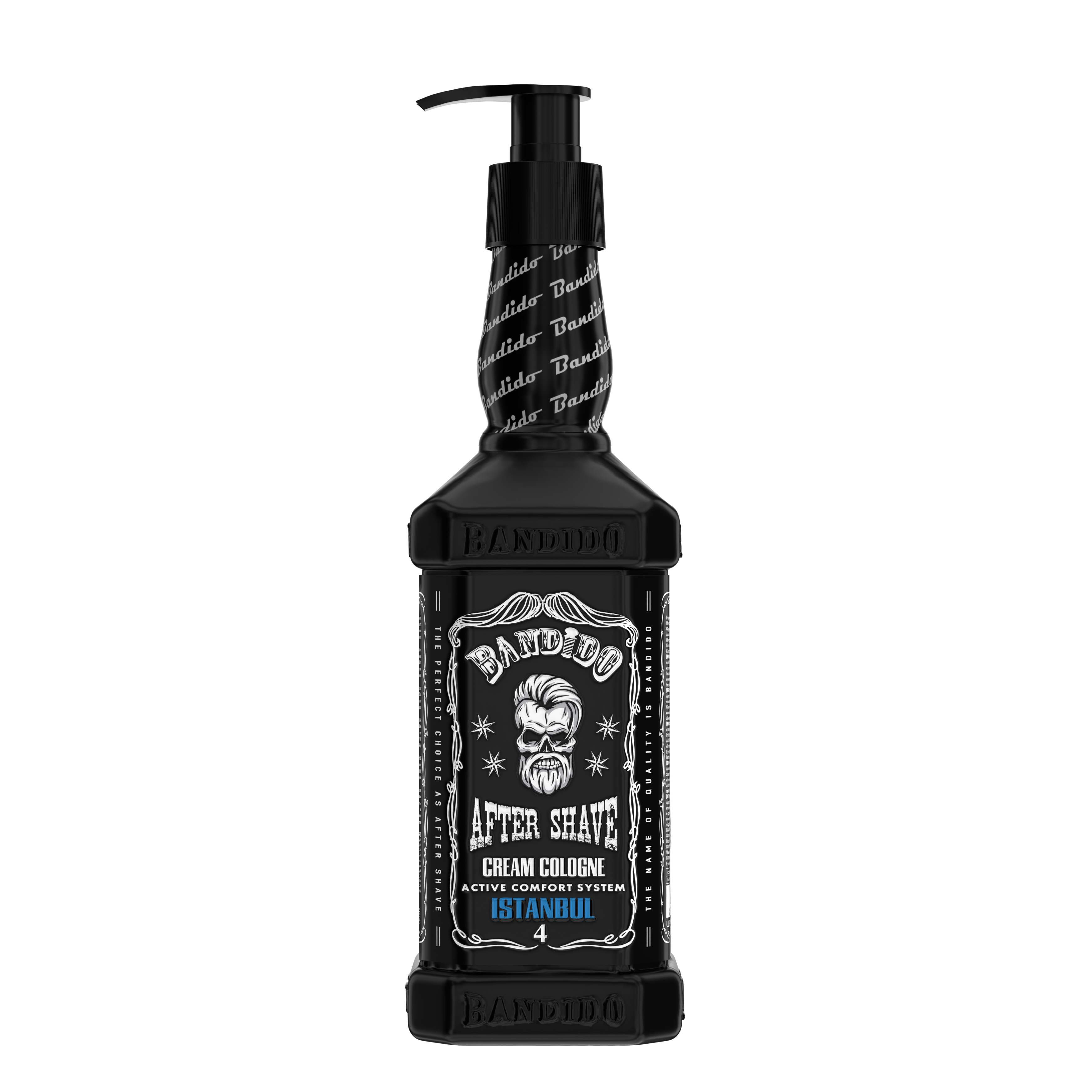 Bandido Barber After Shave Cream Cologne Invisible London, Istanbul, Columbia, New York 350ml