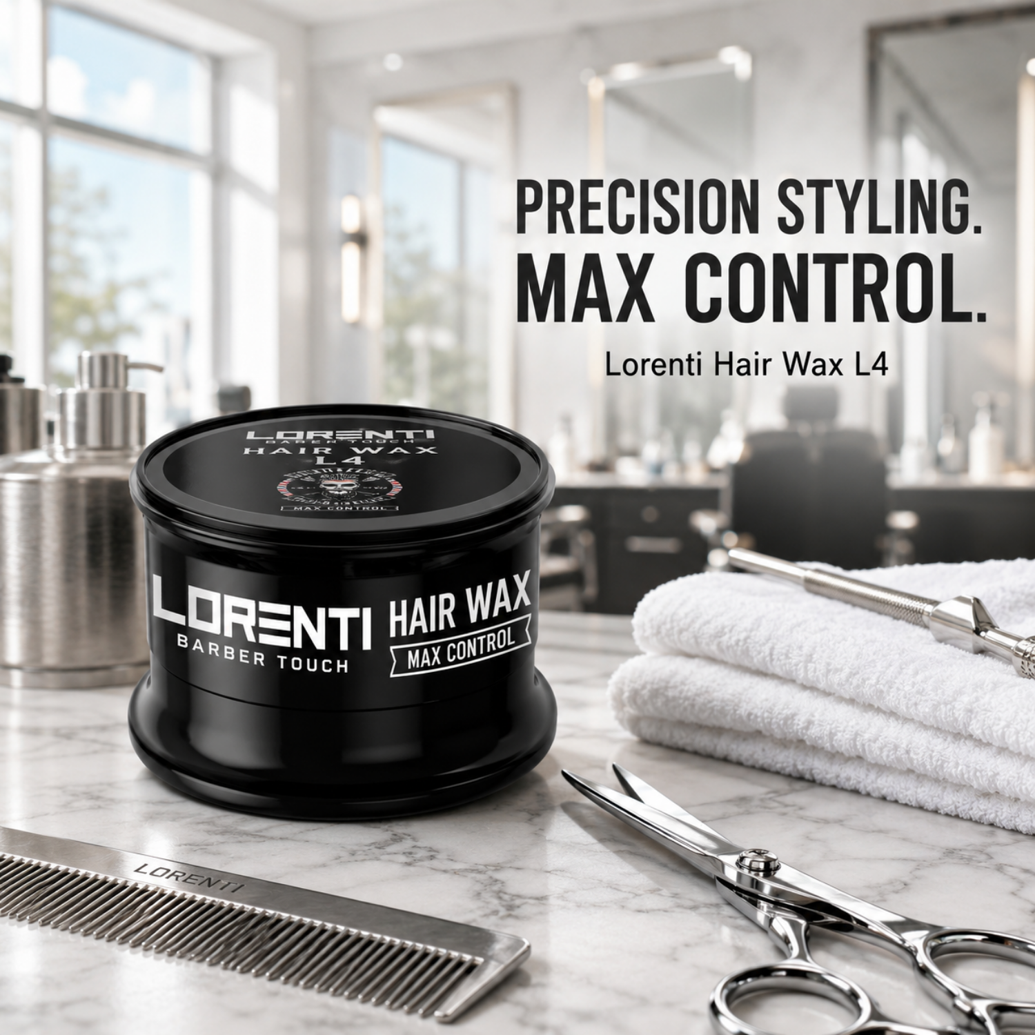 Lorenti Hair Wax L4 Max Control – Professionelles Haarwachs 150ml