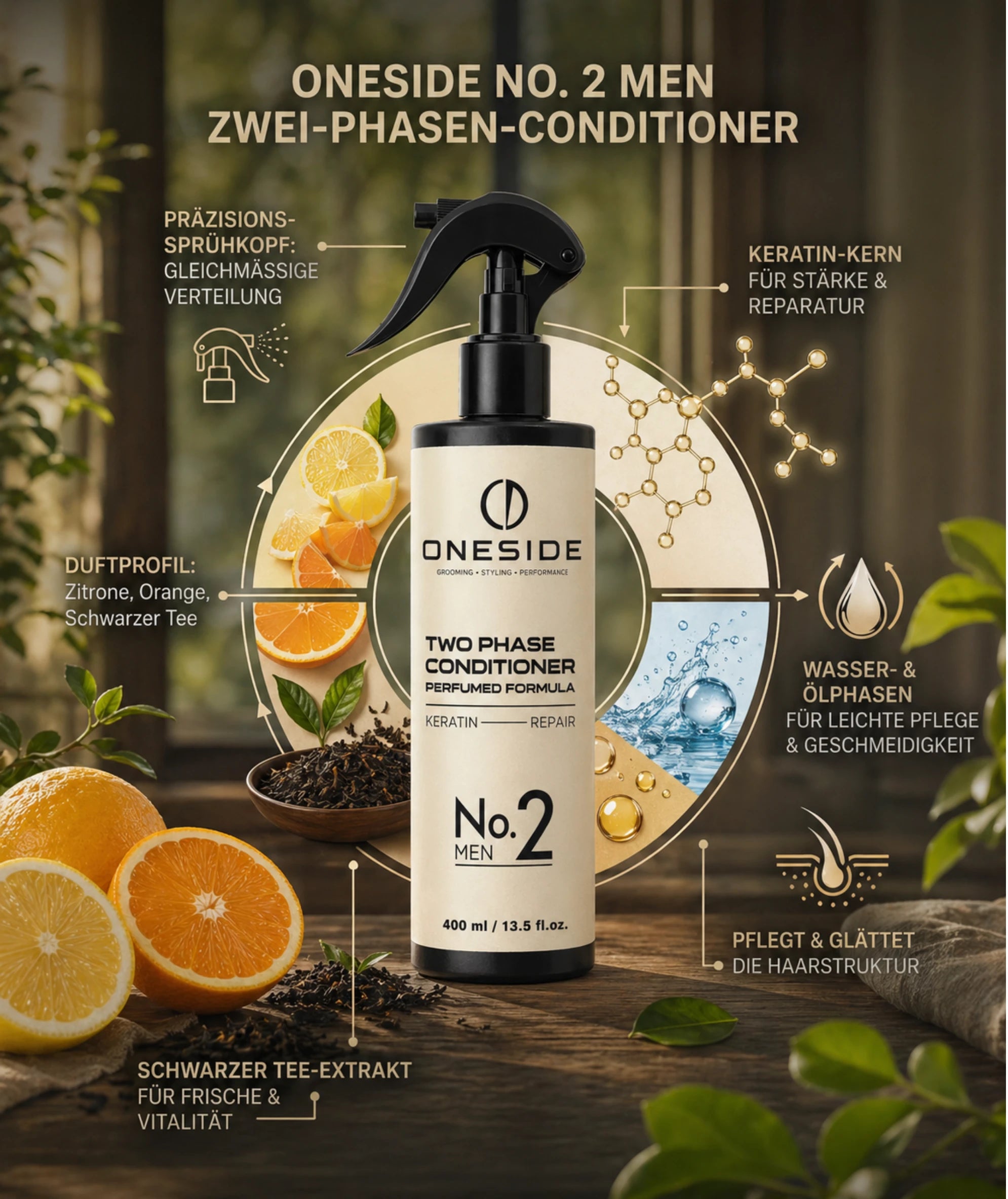 ONESIDE Two Phase Conditioner Keratin No. 2