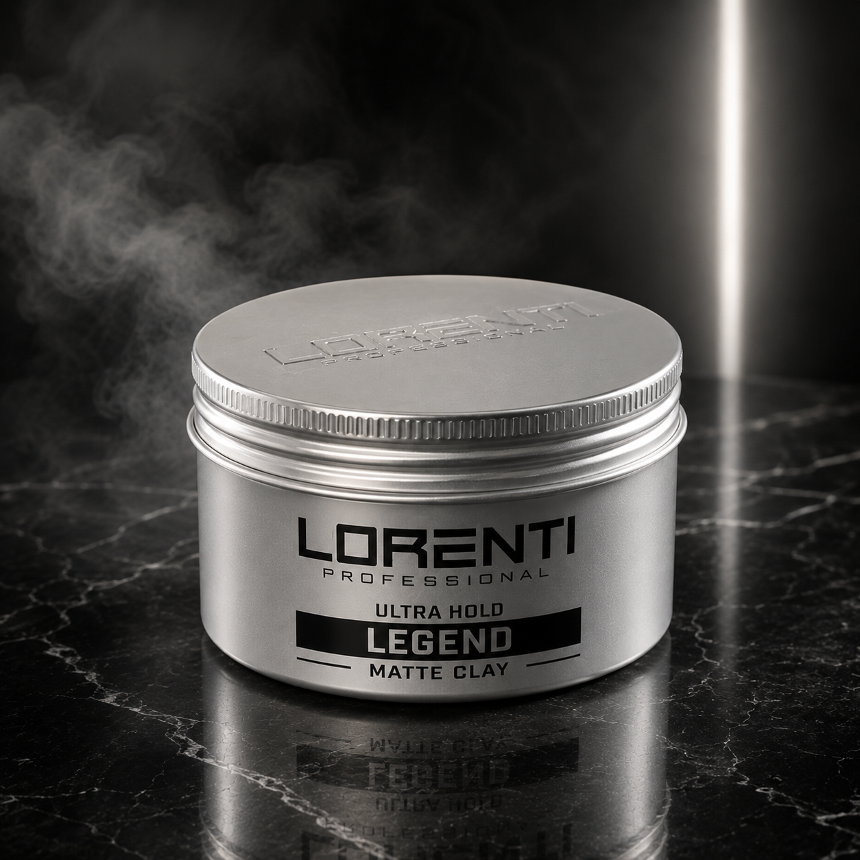 Lorenti Professional Ultra Hold Legend Matte Clay – Starkes Haarwachs mit Matt Finish 100ml