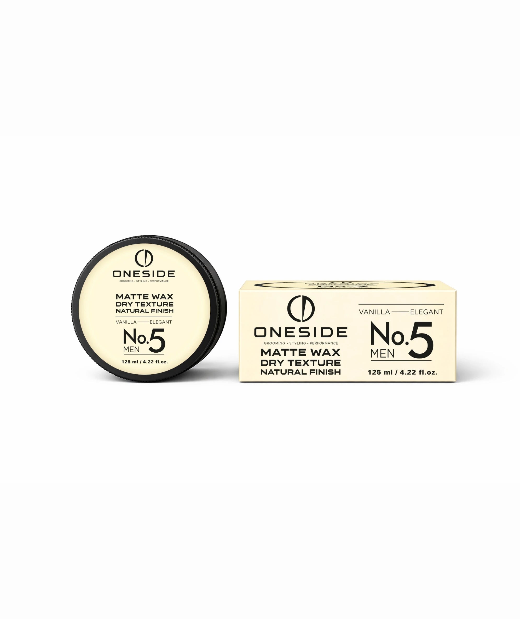 ONESIDE Matte Wax Dry Texture Natural Finish No. 5 - Vanilla Elegant
