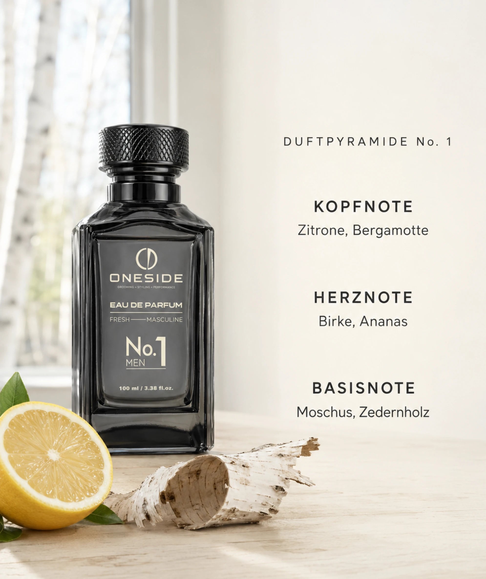 ONESIDE Eau de Parfum No. 1 - Fresh Masculine