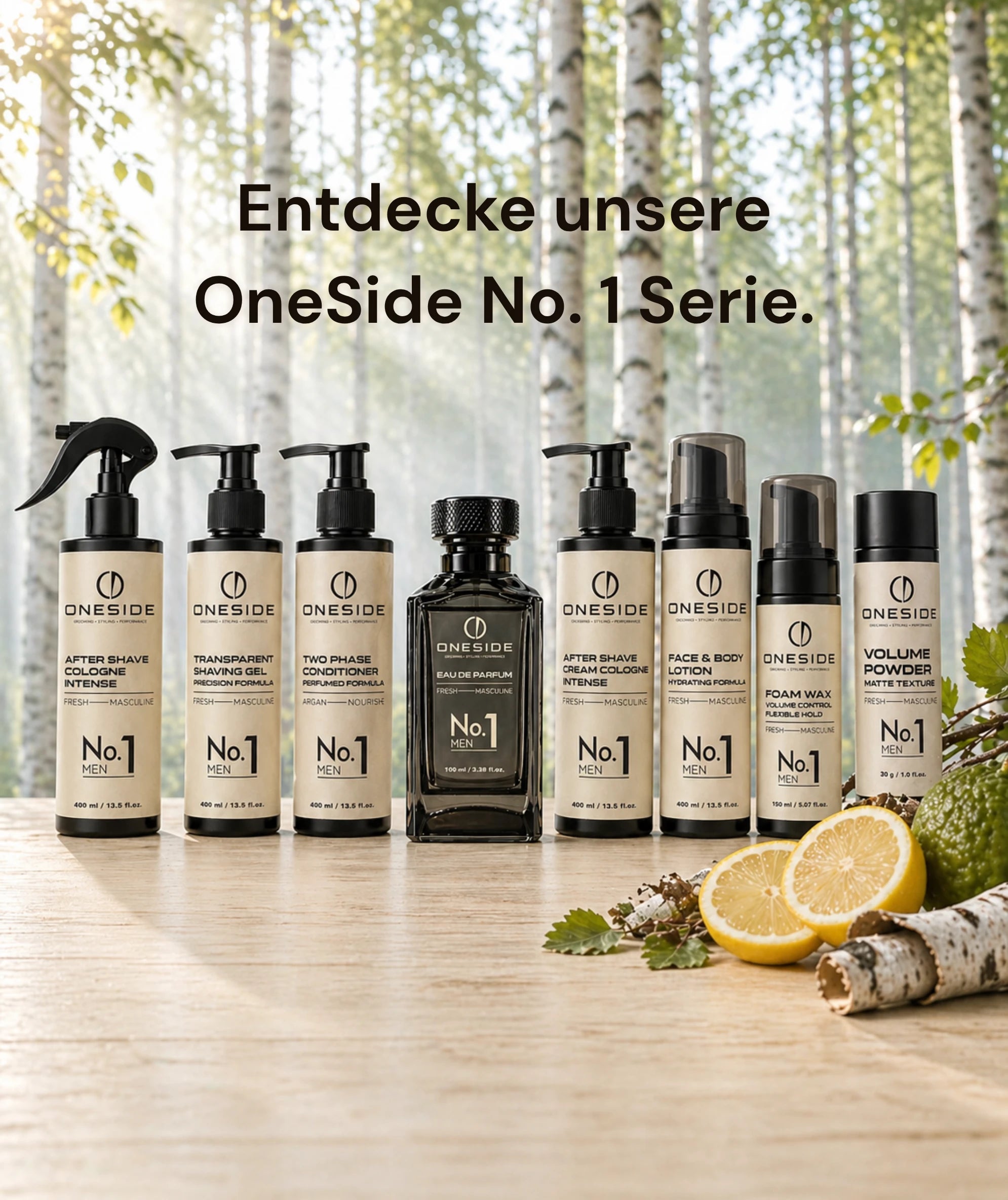 ONESIDE Eau de Parfum No. 1 - Fresh Masculine
