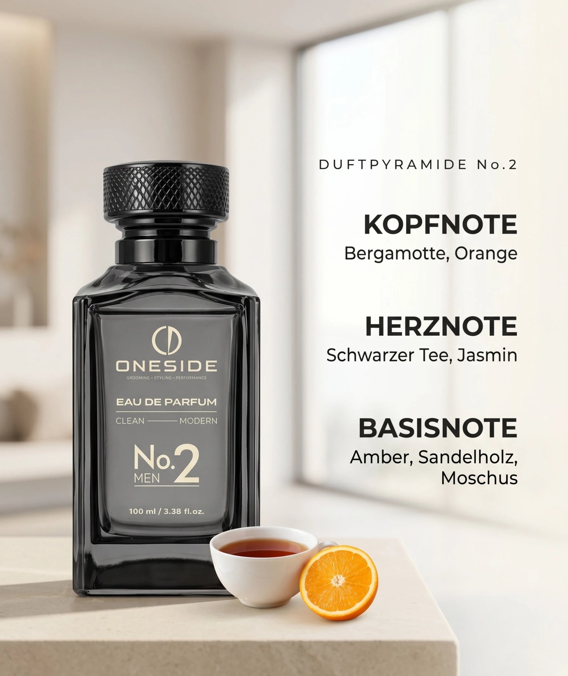 ONESIDE Eau de Parfum No. 2 - Clean Modern
