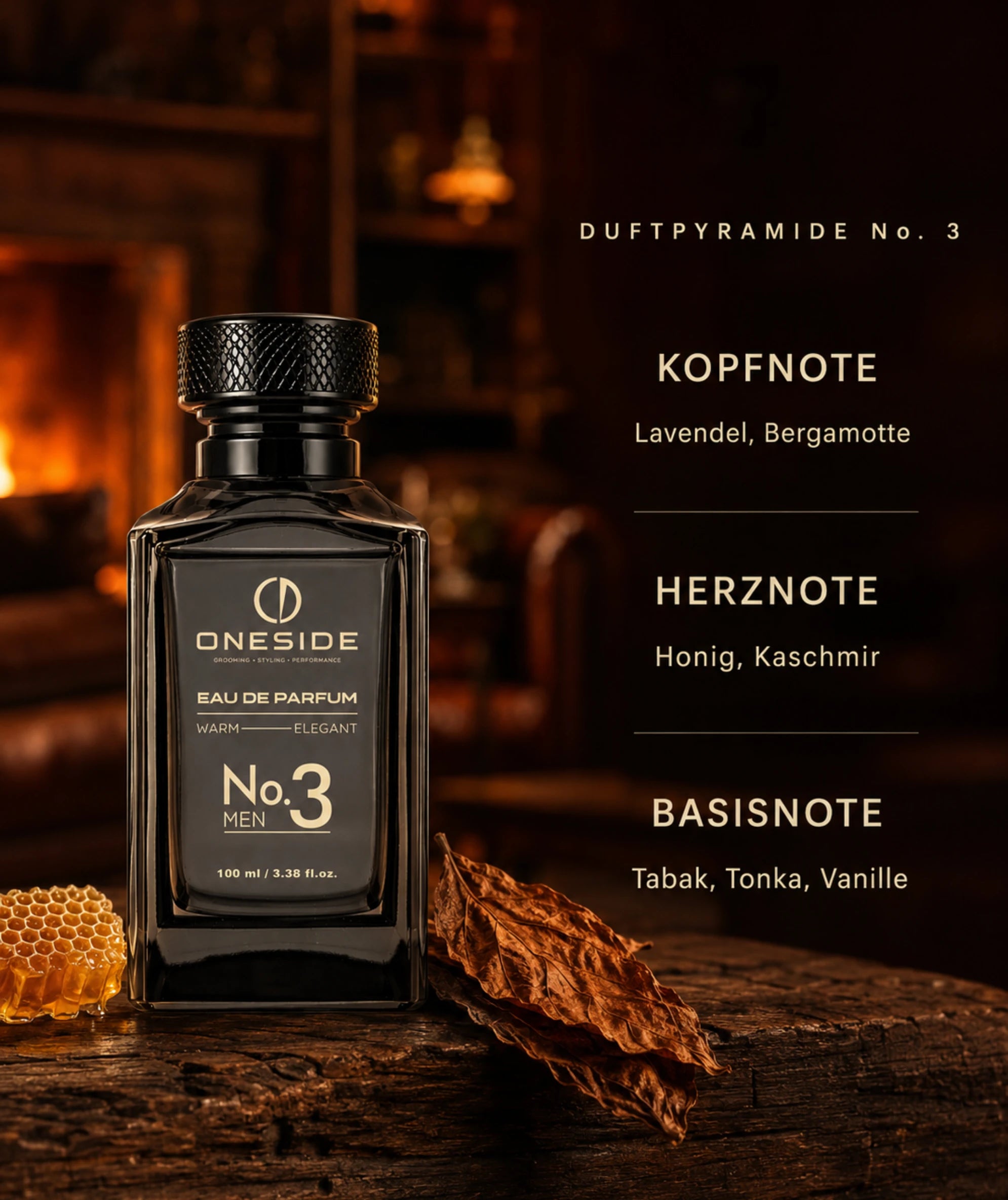 ONESIDE Eau de Parfum No. 3 - Warm Elegant