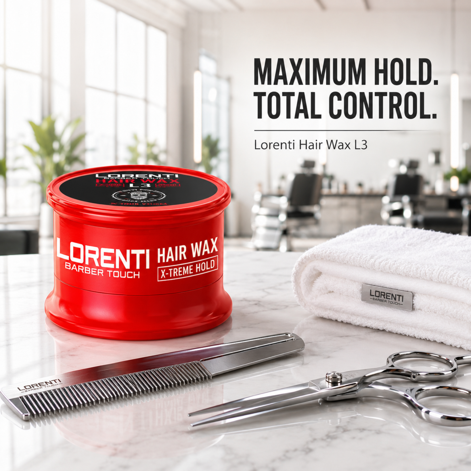 Lorenti Hair Wax L3 X-Treme Hold – Extra Starkes Haarwachs 150ml