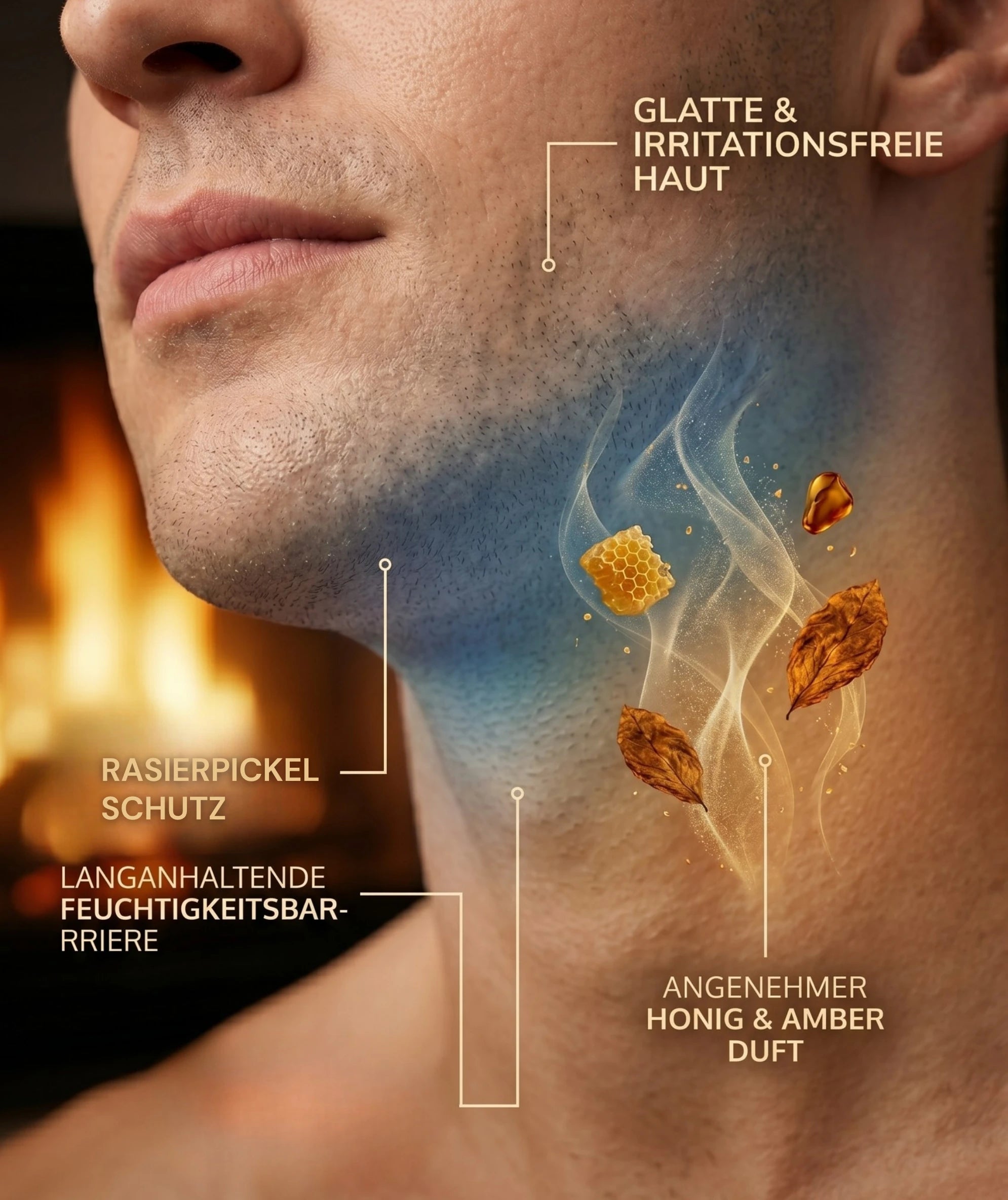 ONESIDE After Shave Cream Cologne No. 3 - Warm Elegant