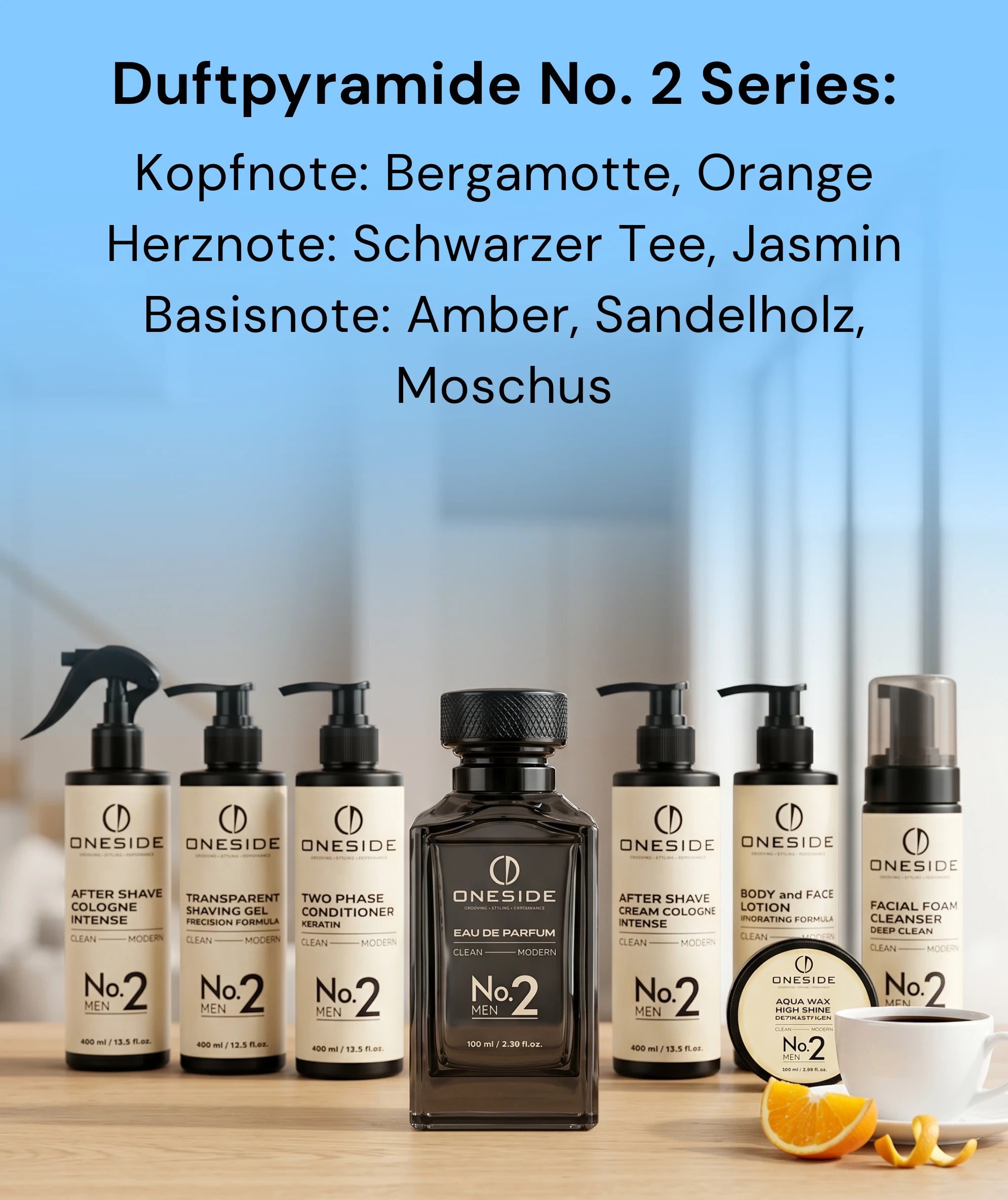 ONESIDE Eau de Parfum No. 2 - Clean Modern