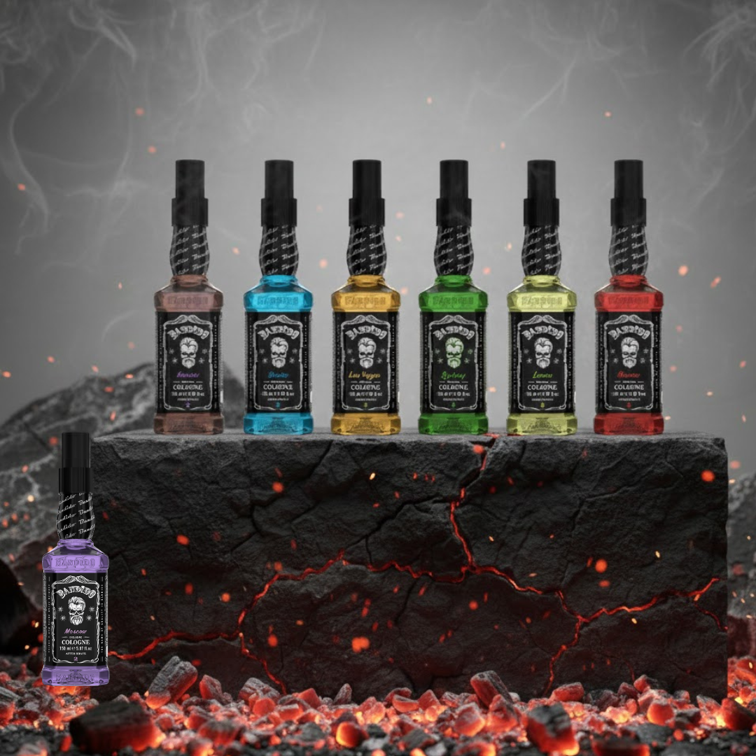 Bandido Eau de Cologne Herren, After Shave Lasvegas, Moscow, Mexico City, Sicilia, Berlin, Sydney, Lemon 150ML