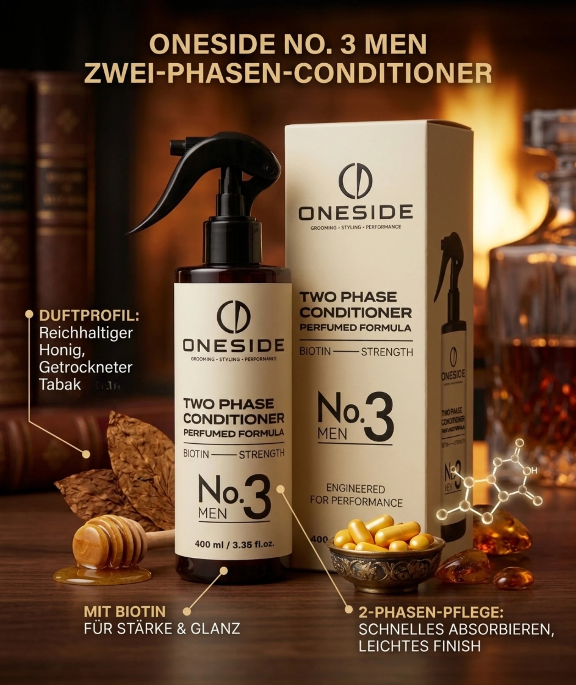 ONESIDE Two Phase Conditioner Biotin No. 3