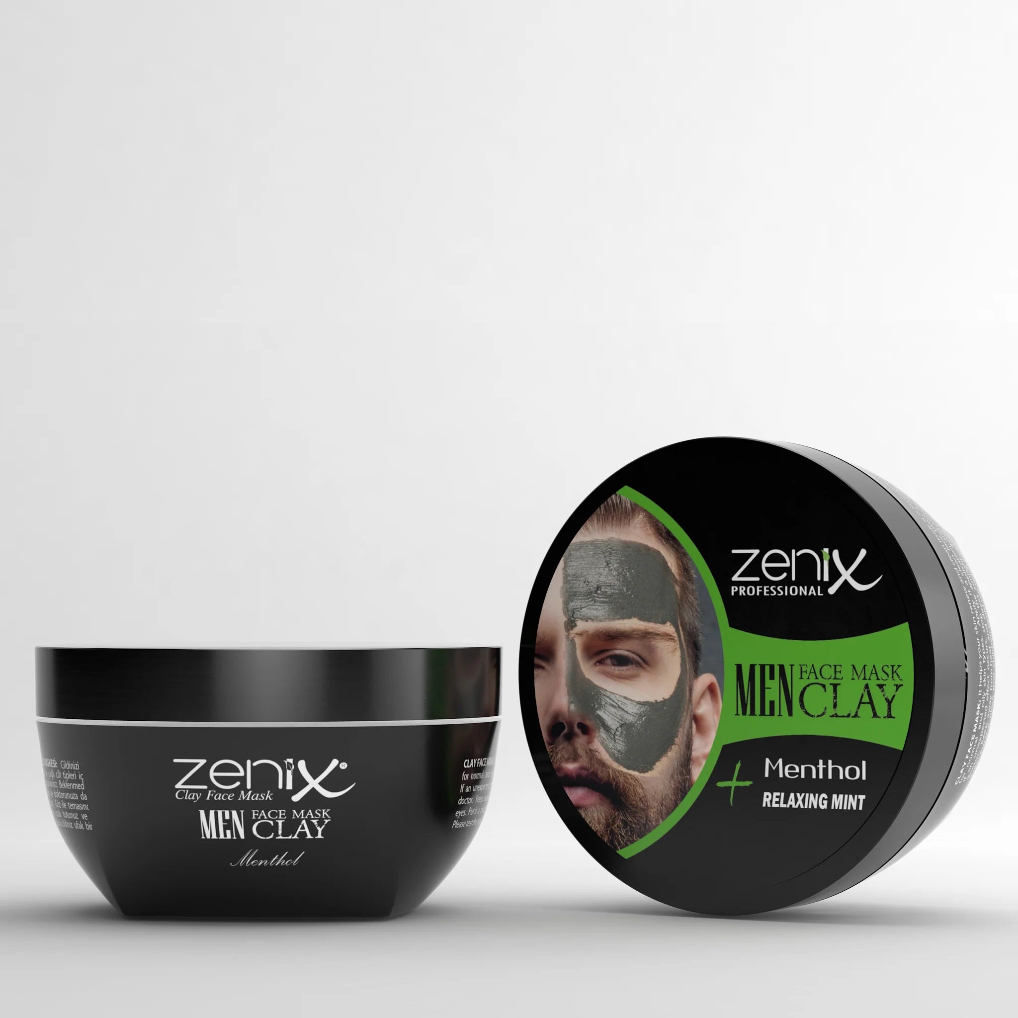 Zenix Men Face Mask Clay Menthol 350gr