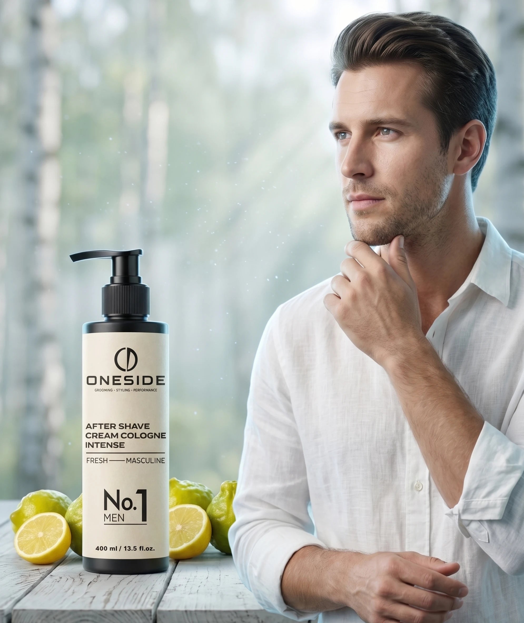 ONESIDE After Shave Cream Cologne No. 1 - Fresh Masculine
