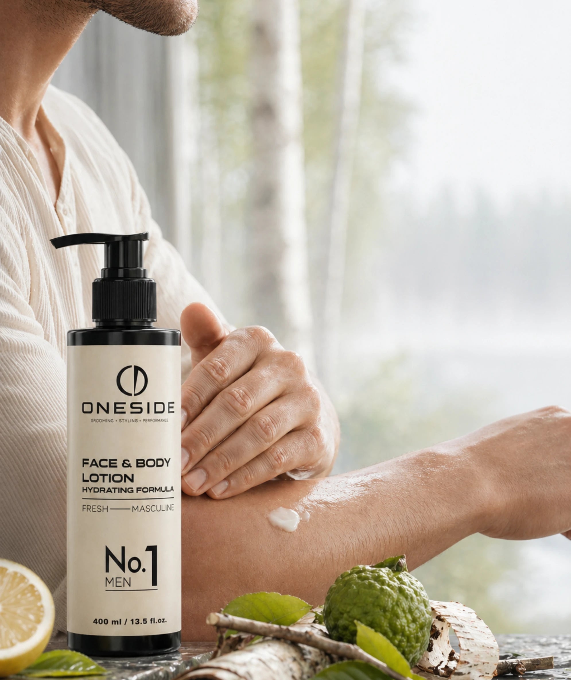 ONESIDE Face & Body Lotion No. 1 - Fresh Masculine