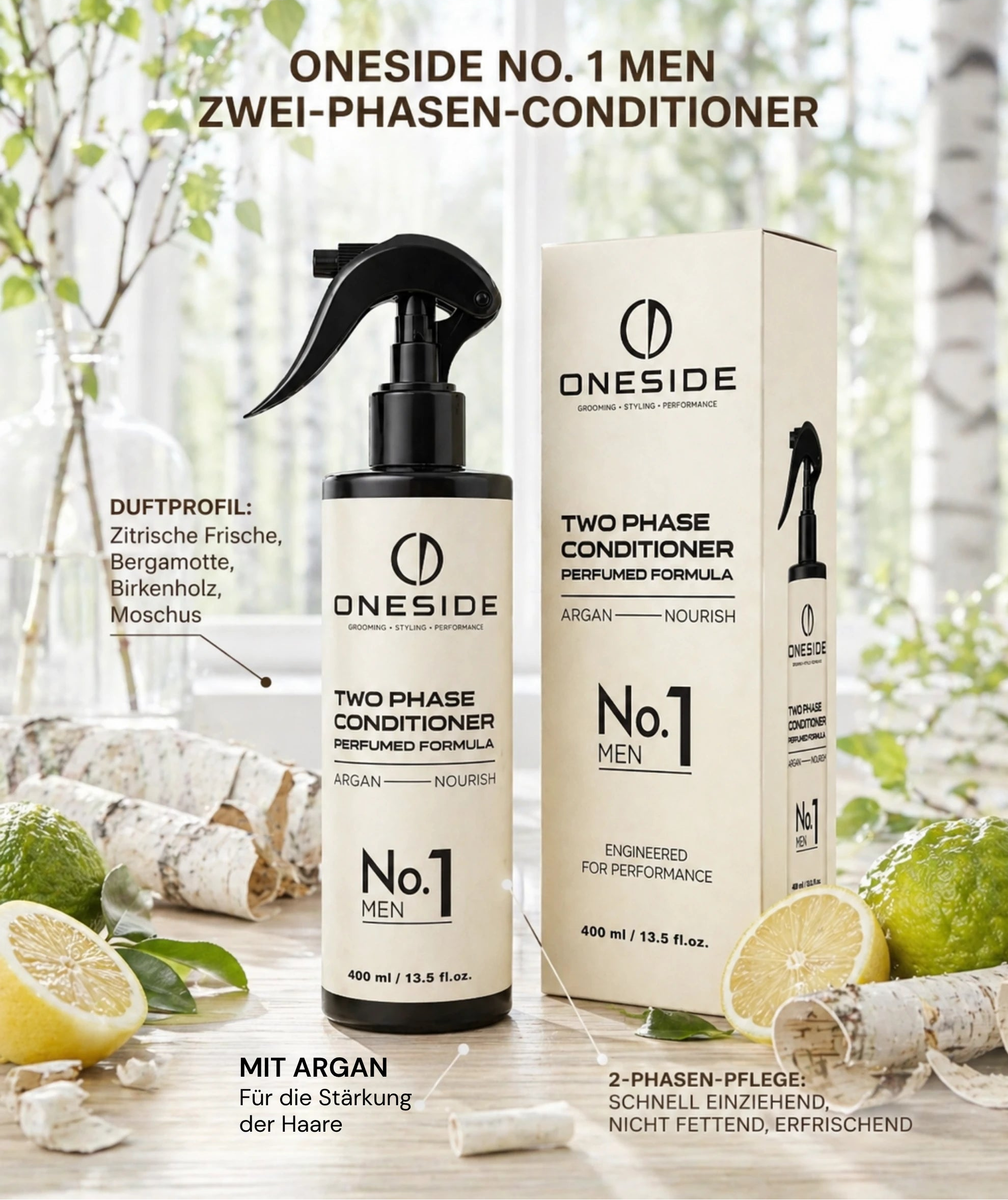ONESIDE Two Phase Conditioner Argan No. 1