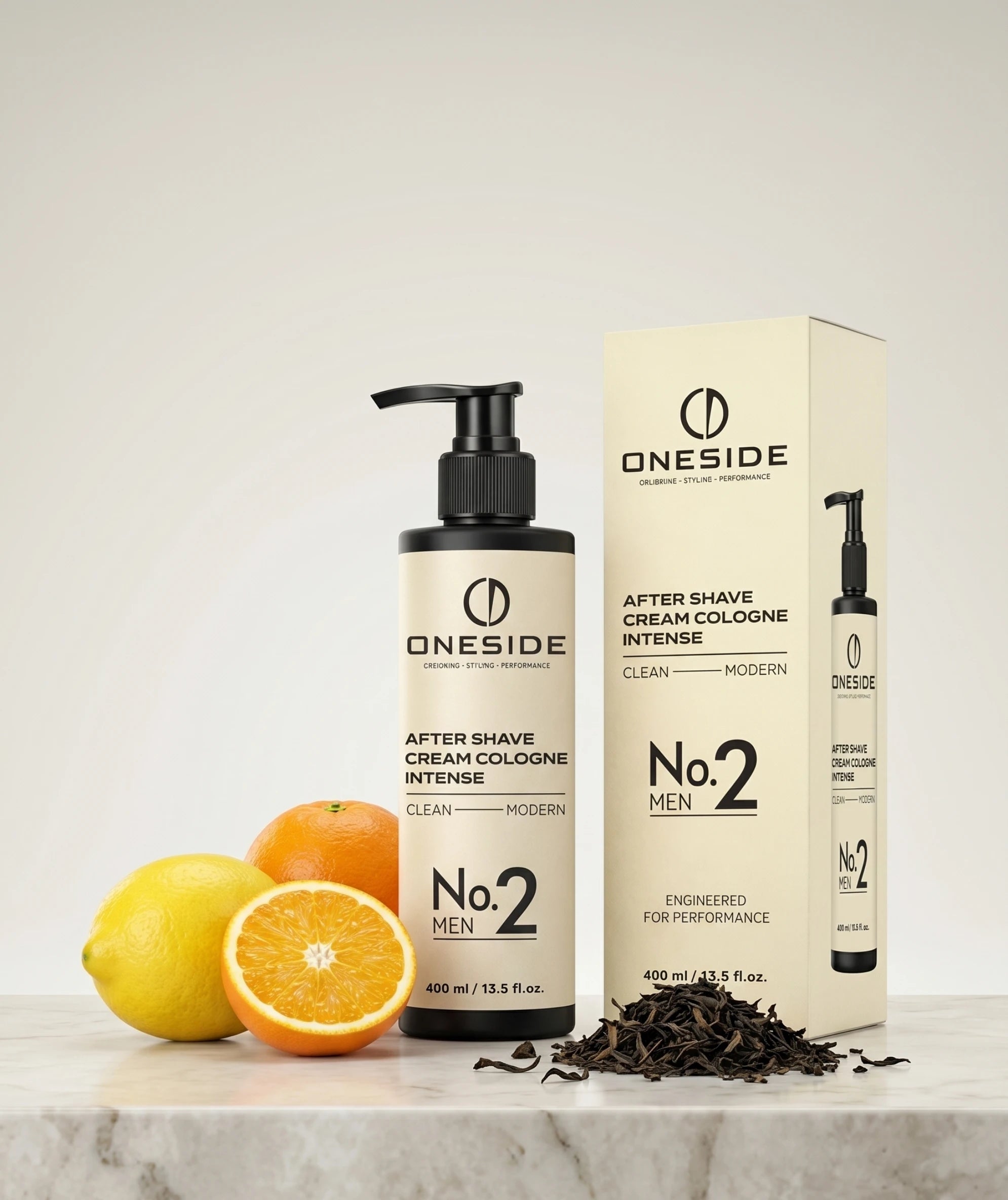 ONESIDE After Shave Cream Cologne No. 2 - Clean Modern