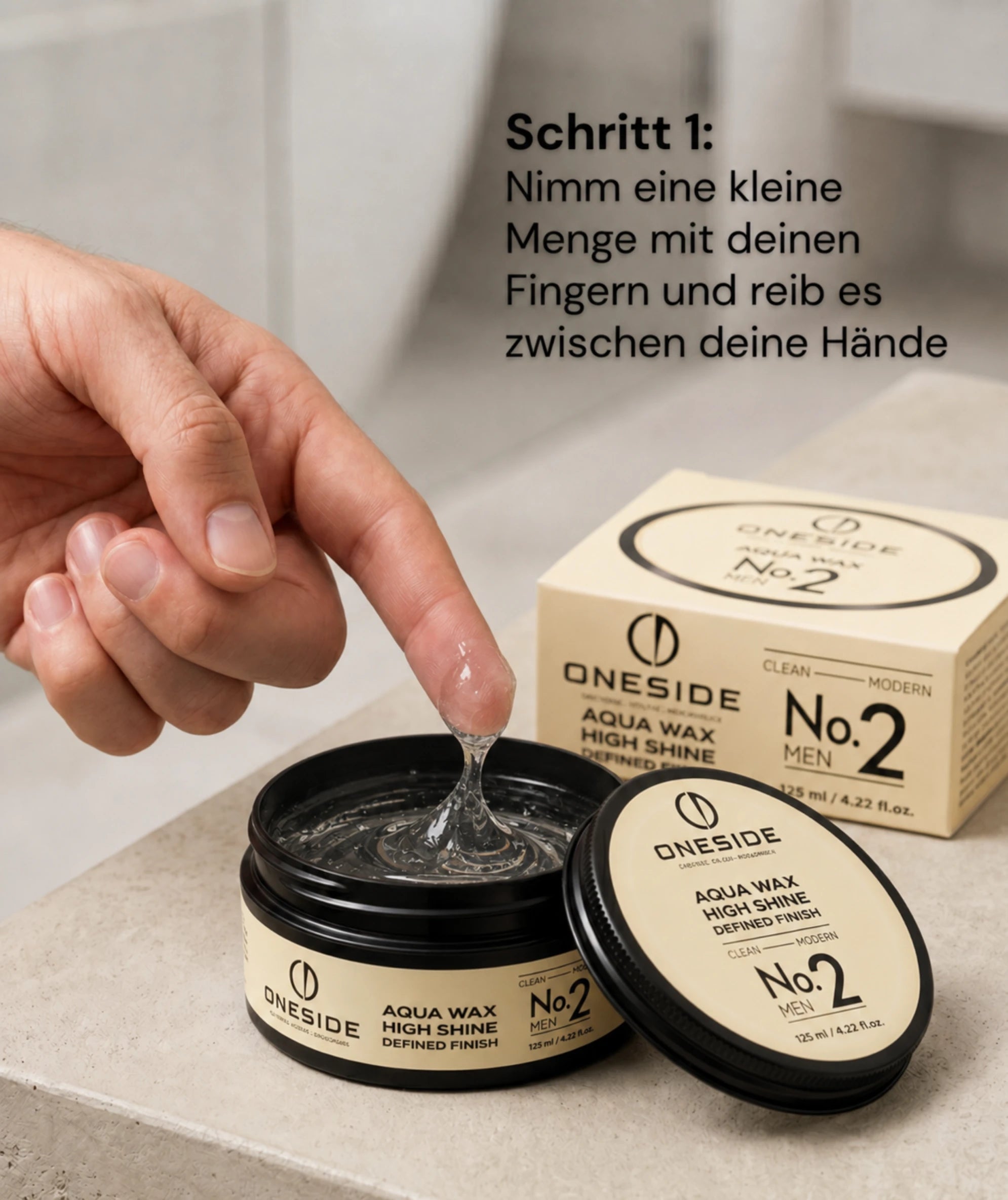 ONESIDE Aqua Wax High Shine No. 2 - Defined Finish