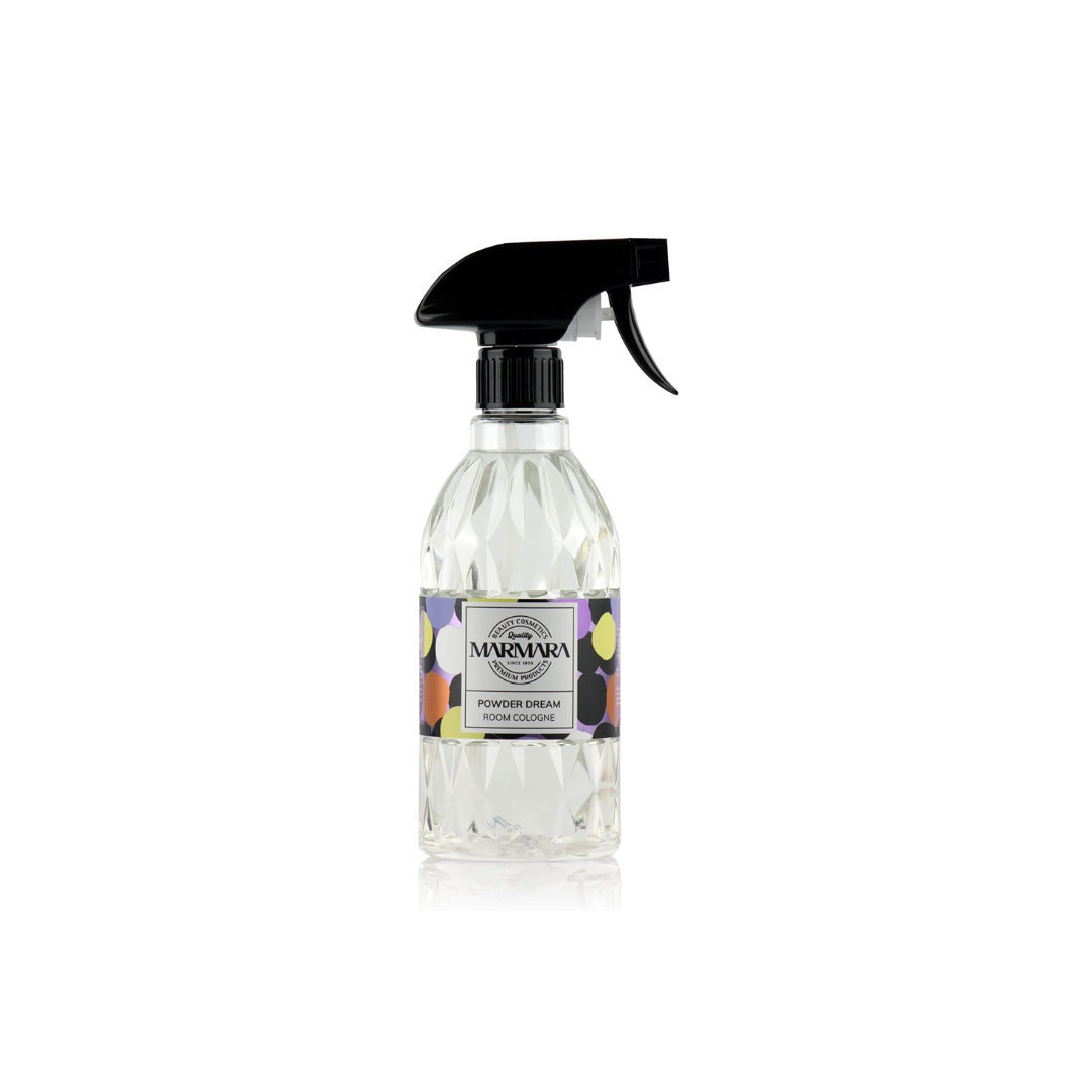 MARMARA Raumspray OCEAN BREECE, CASHMIRE TOUCH, POWDER DREAM & SECRET GARDEN 500 ml, Frisch Blumiger Lufterfrischer, Raumduft spray - duftspray, textil spray, geruchsentferner Wohnung, textilerfrischer , ohne Treibgas, Room Cologne (Kopie)