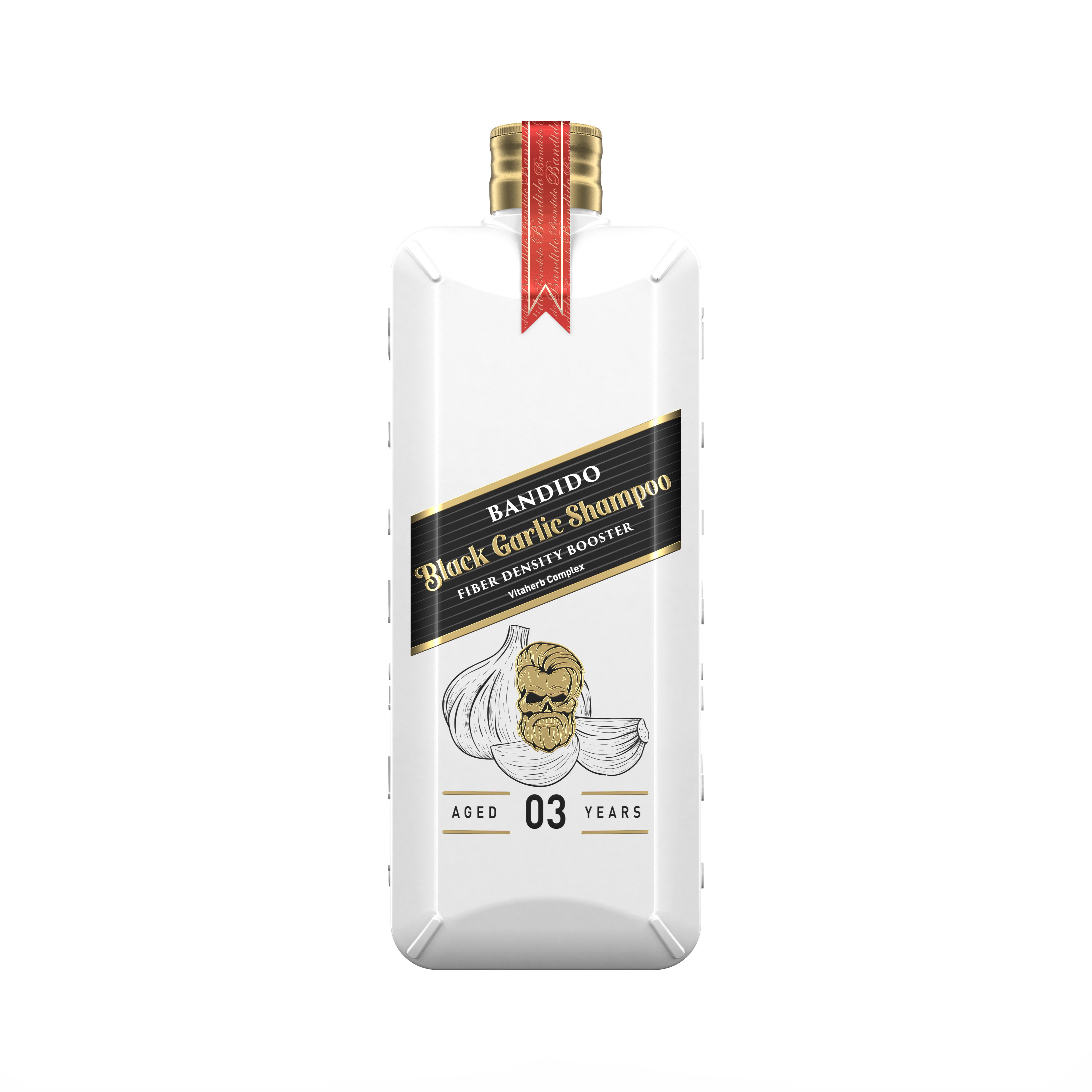 Bandido Haar Shampo Dandruff, KERATIN, ARGAN, GARLIC 350ML & BARTSHAMPOO 250ML