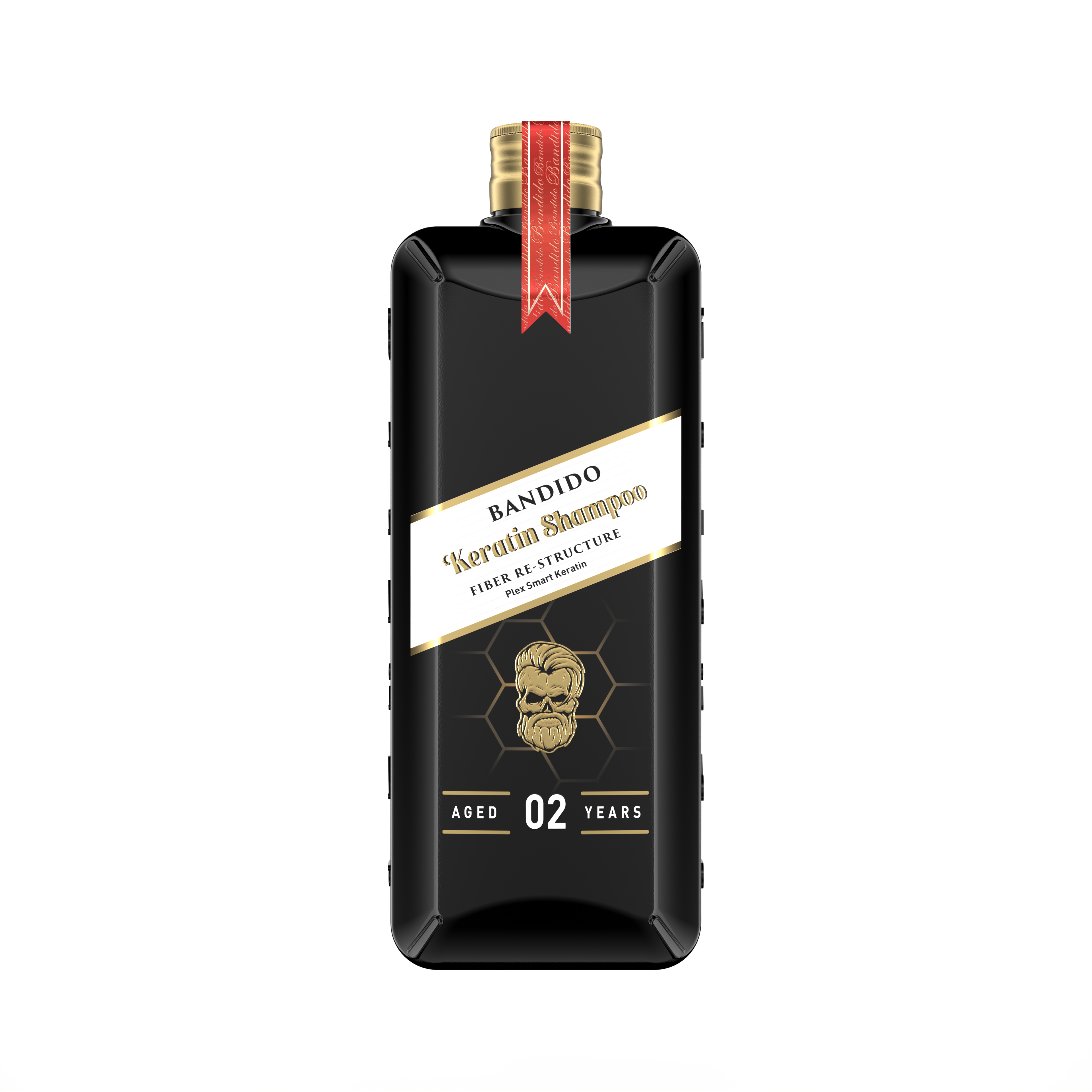 Bandido Haar Shampo Dandruff, KERATIN, ARGAN, GARLIC 350ML & BARTSHAMPOO 250ML