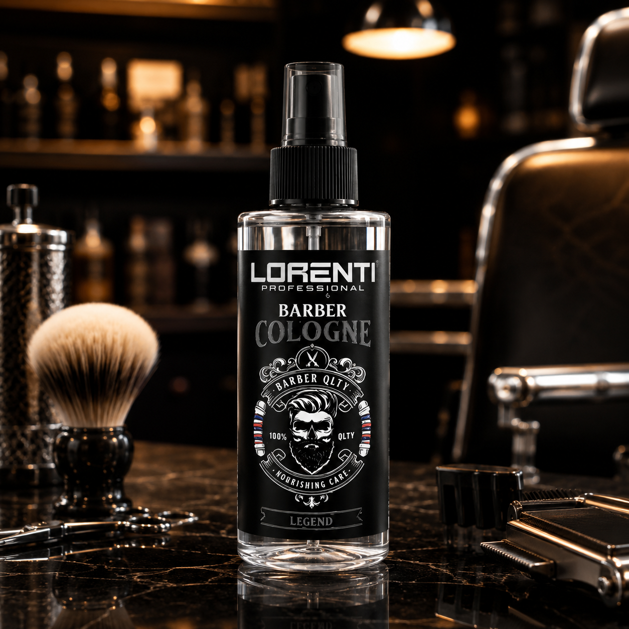 Lorenti Professional Barber Cologne Legend – Barber Duftspray für Männer 150ml