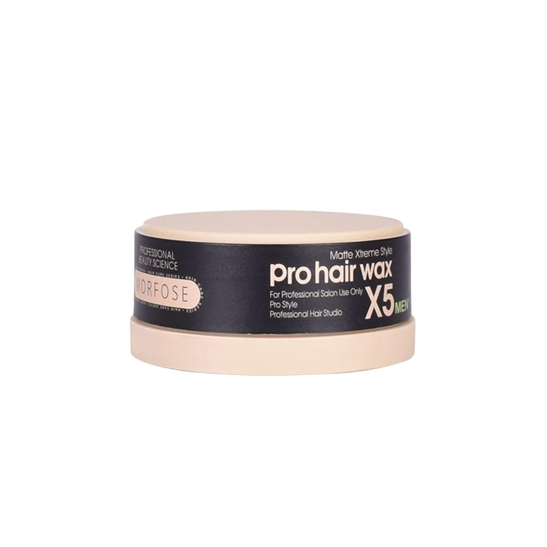 Morfose Prohair Wax X5 Matte, Strong Hold, Maximum Control 150 ml