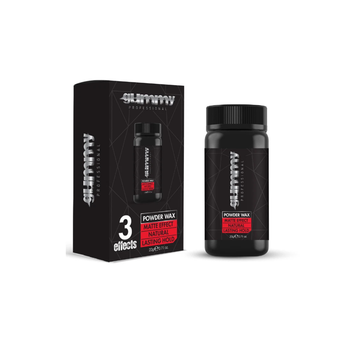Gummy Hair Spray Ultra Strong 400ml, Hair Mousse Volume Build 225ml, No Touch Wax Dynamic & Matte 98g & Powder Wax Matte & Volume Effect 20g