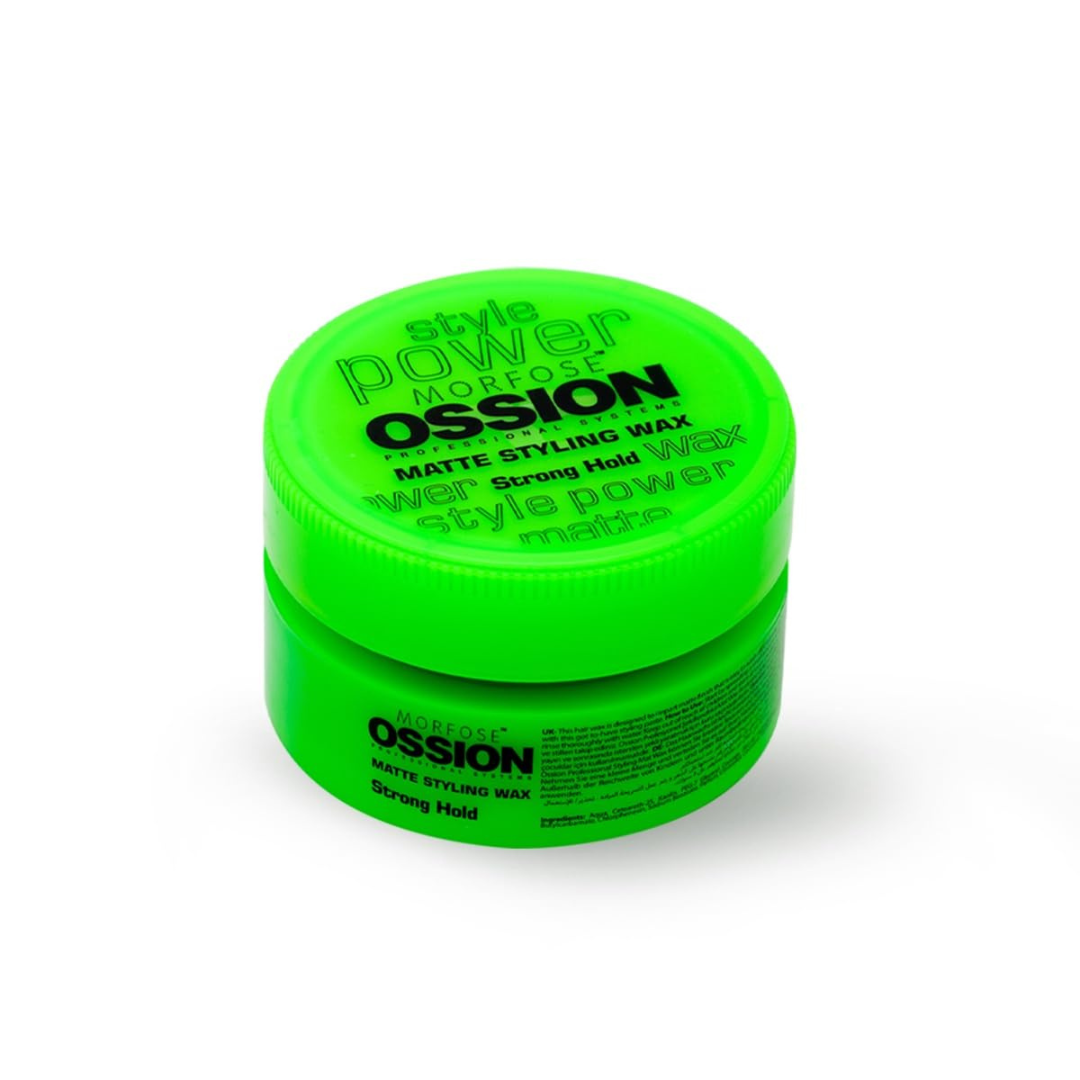 Ossion Matte Wax Pomade, Putty Wax & Styling Wax 100 ml