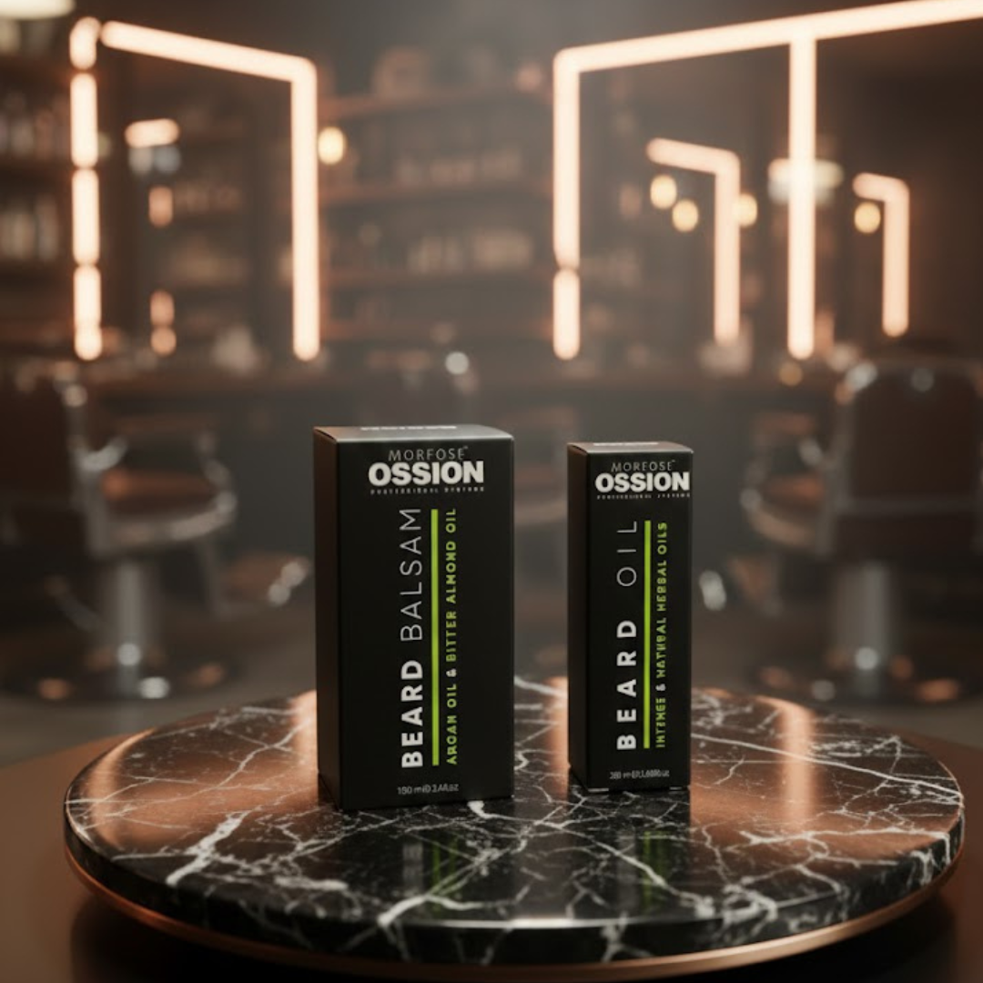 Ossion Premium Barber Beard Care Oil 20 ml & Beard Balsam 100 ml