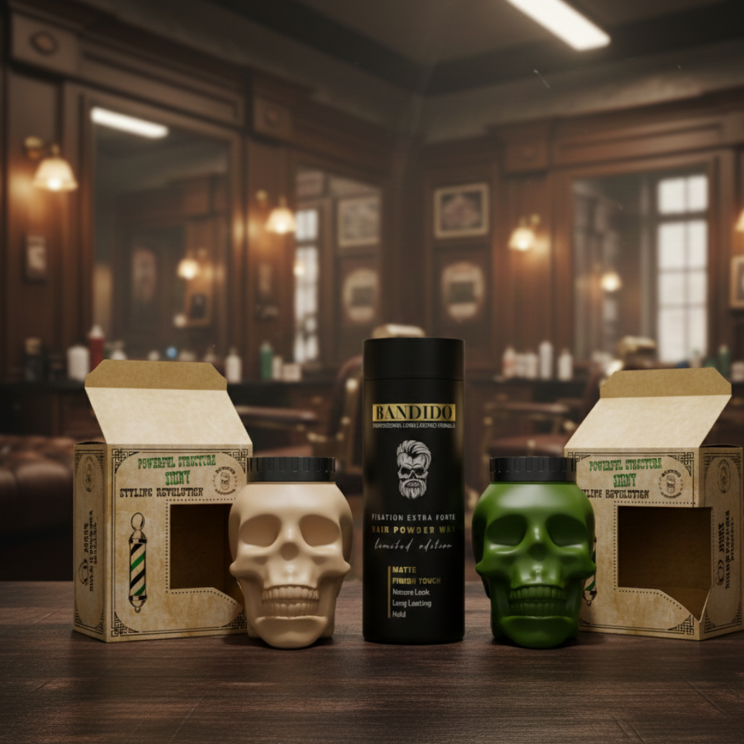 Bandido Hair Powder Wax 32 g, Volumen & Shiny Powder Wax 20g