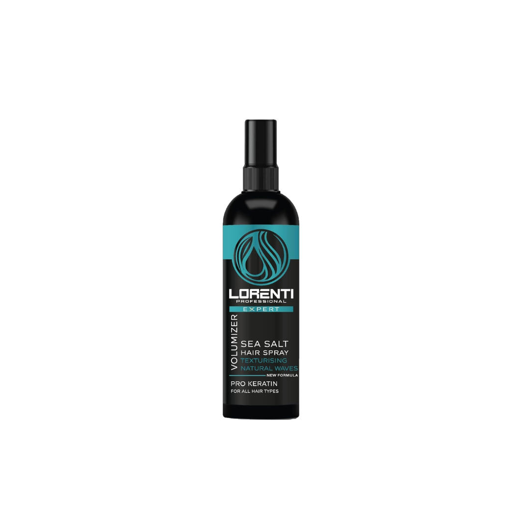 LORENTI TOKYO & SEOUL Sea Salt Spray Argan, Sea Salt Spray Pro Keratin & Hair Tonic Intense Cool, Hair Men 200ml